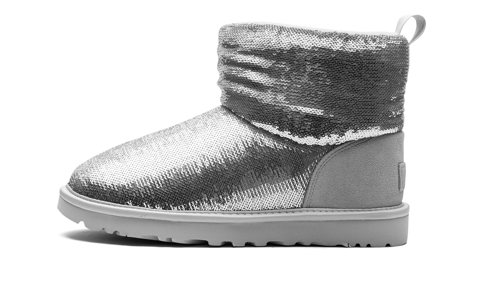 Classic Mini Boot WMNS "Mirror Ball Silver" 1151291 SLVR