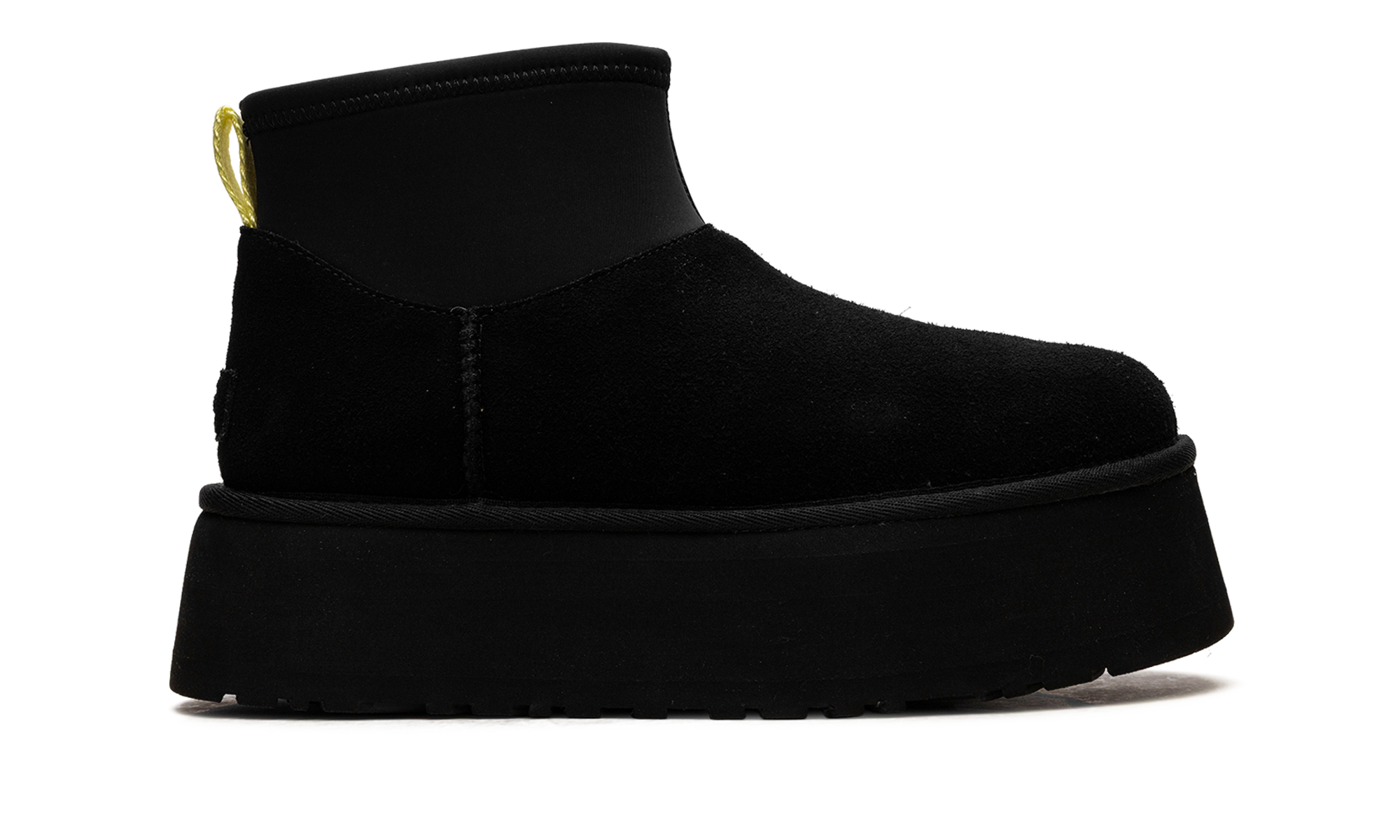 Classic Mini Dipper Boot WMNS "Black Yellow" 1168170 BLK