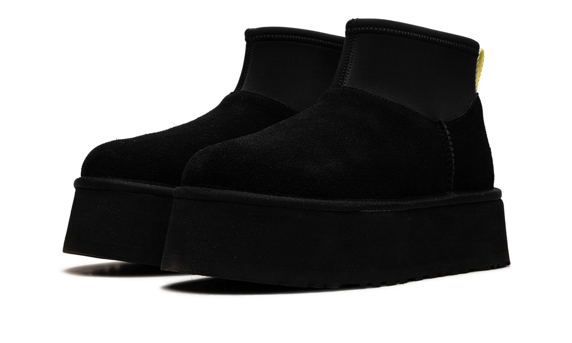 Classic Mini Dipper Boot WMNS "Black Yellow" 1168170 BLK