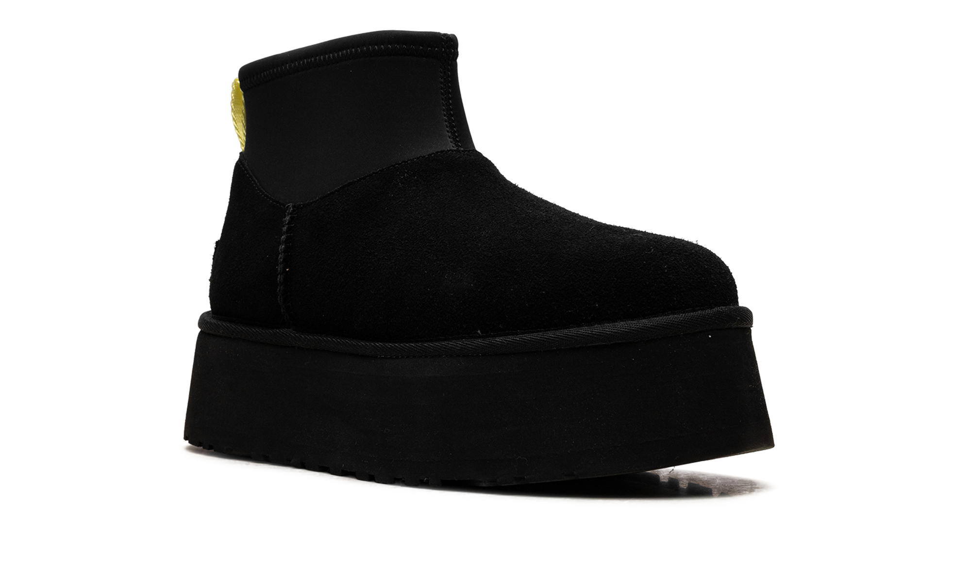 Classic Mini Dipper Boot WMNS "Black Yellow" 1168170 BLK