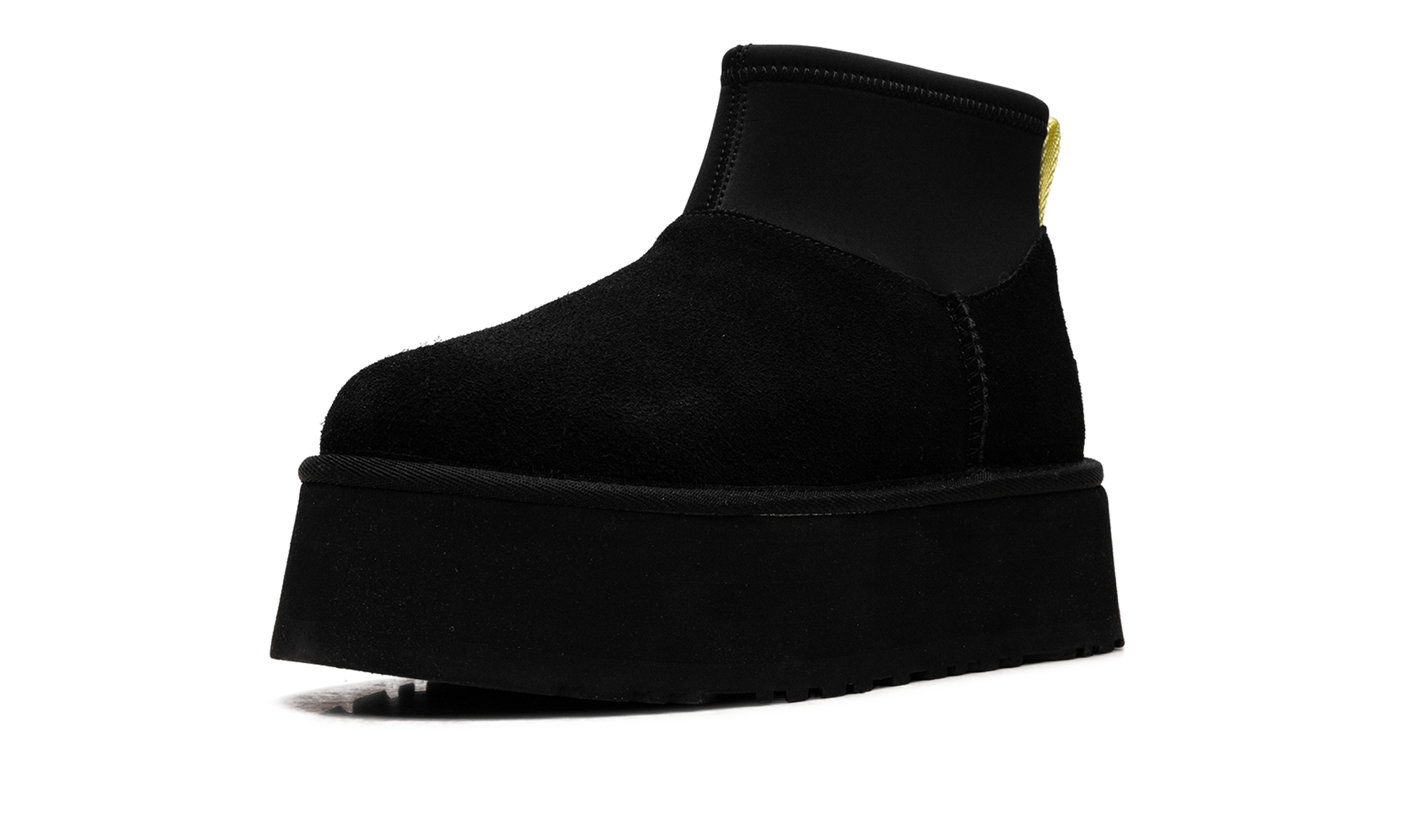 Classic Mini Dipper Boot WMNS "Black Yellow" 1168170 BLK