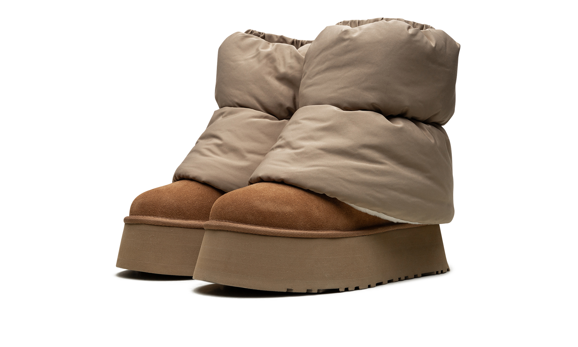 Classic Mini Dipper Puffer Boot WMNS "Amphora Chestnut" 1158275 AHS