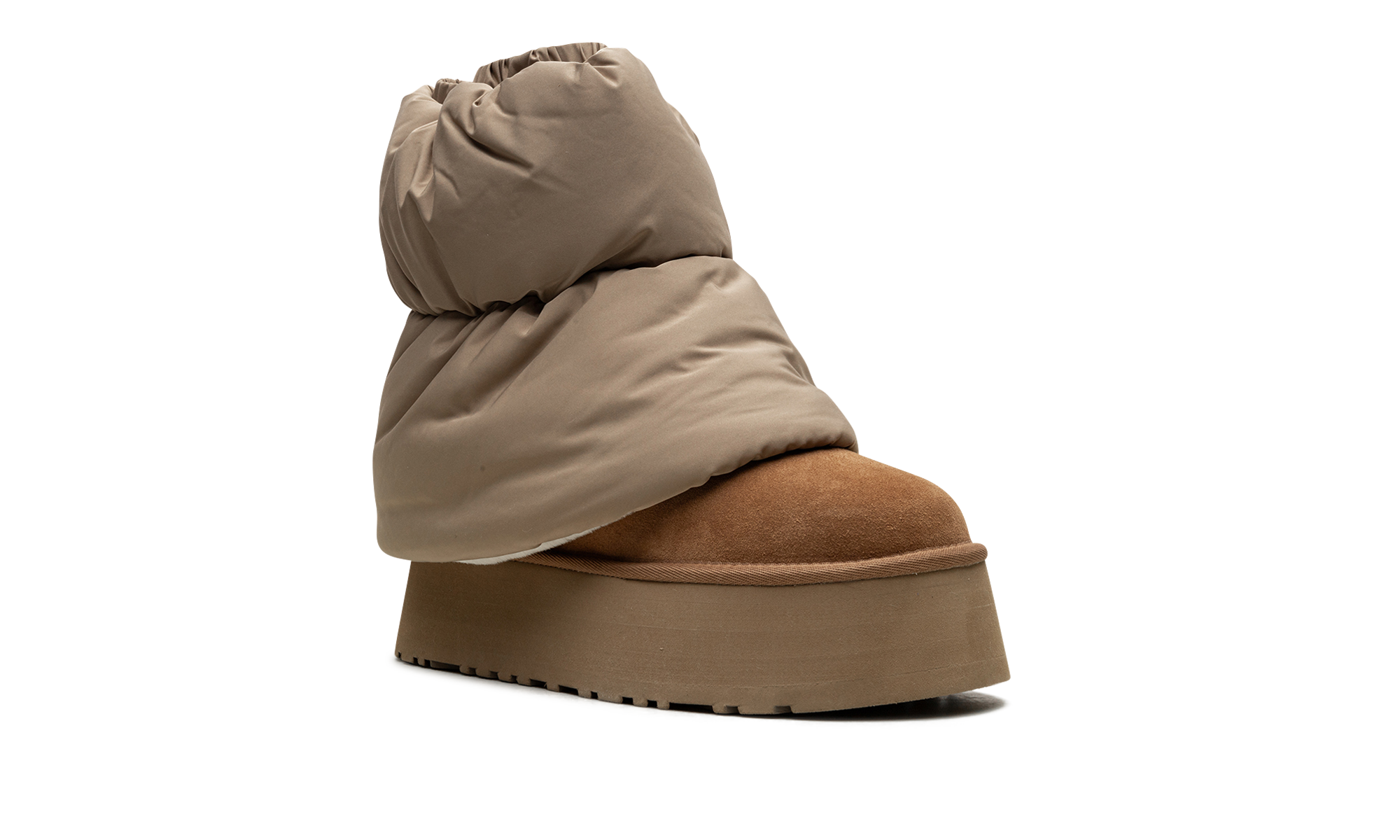 Classic Mini Dipper Puffer Boot WMNS "Amphora Chestnut" 1158275 AHS