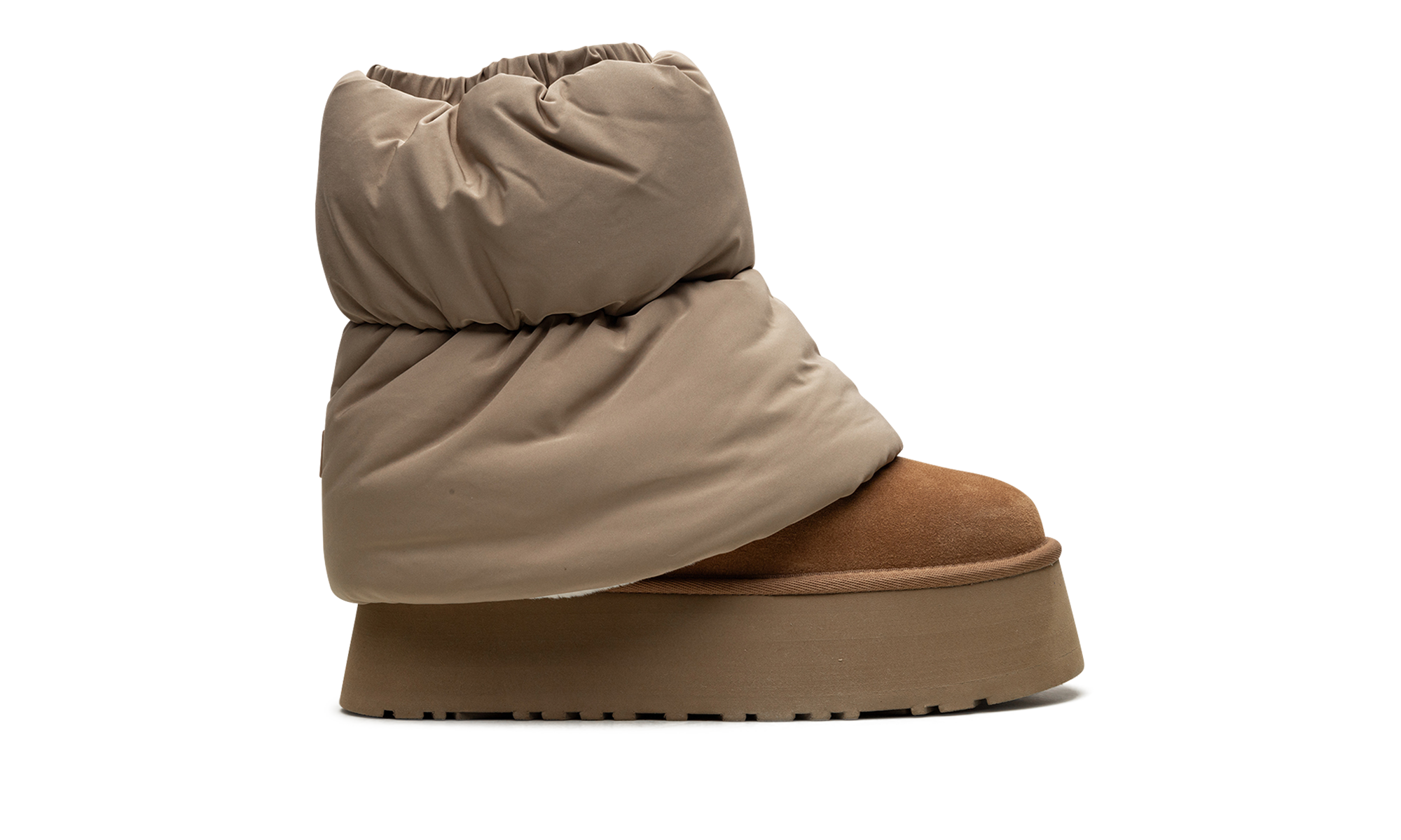 Classic Mini Dipper Puffer Boot WMNS "Amphora Chestnut" 1158275 AHS