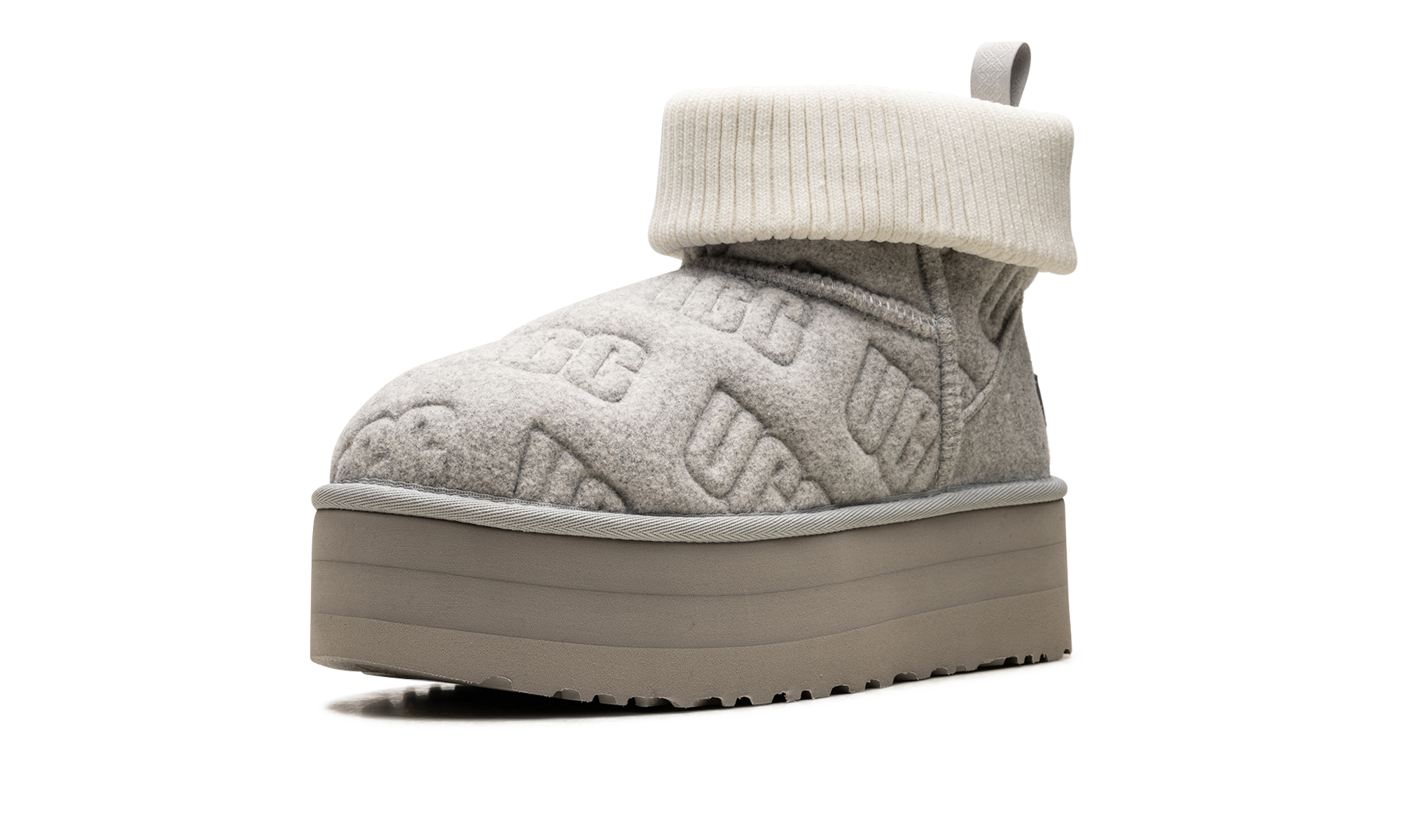 Classic Mini Platform Felted "Grey" 1144047 GREY