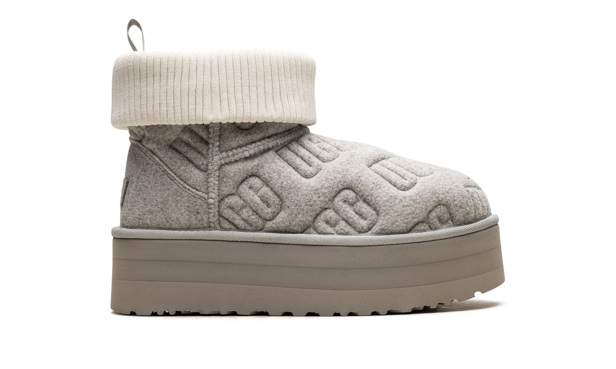 Classic Mini Platform Felted "Grey" 1144047 GREY