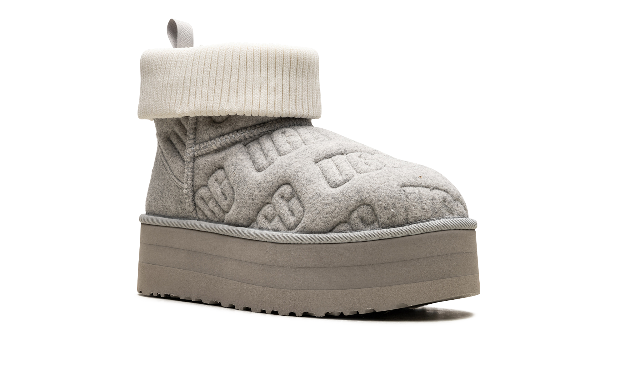 Classic Mini Platform Felted "Grey" 1144047 GREY