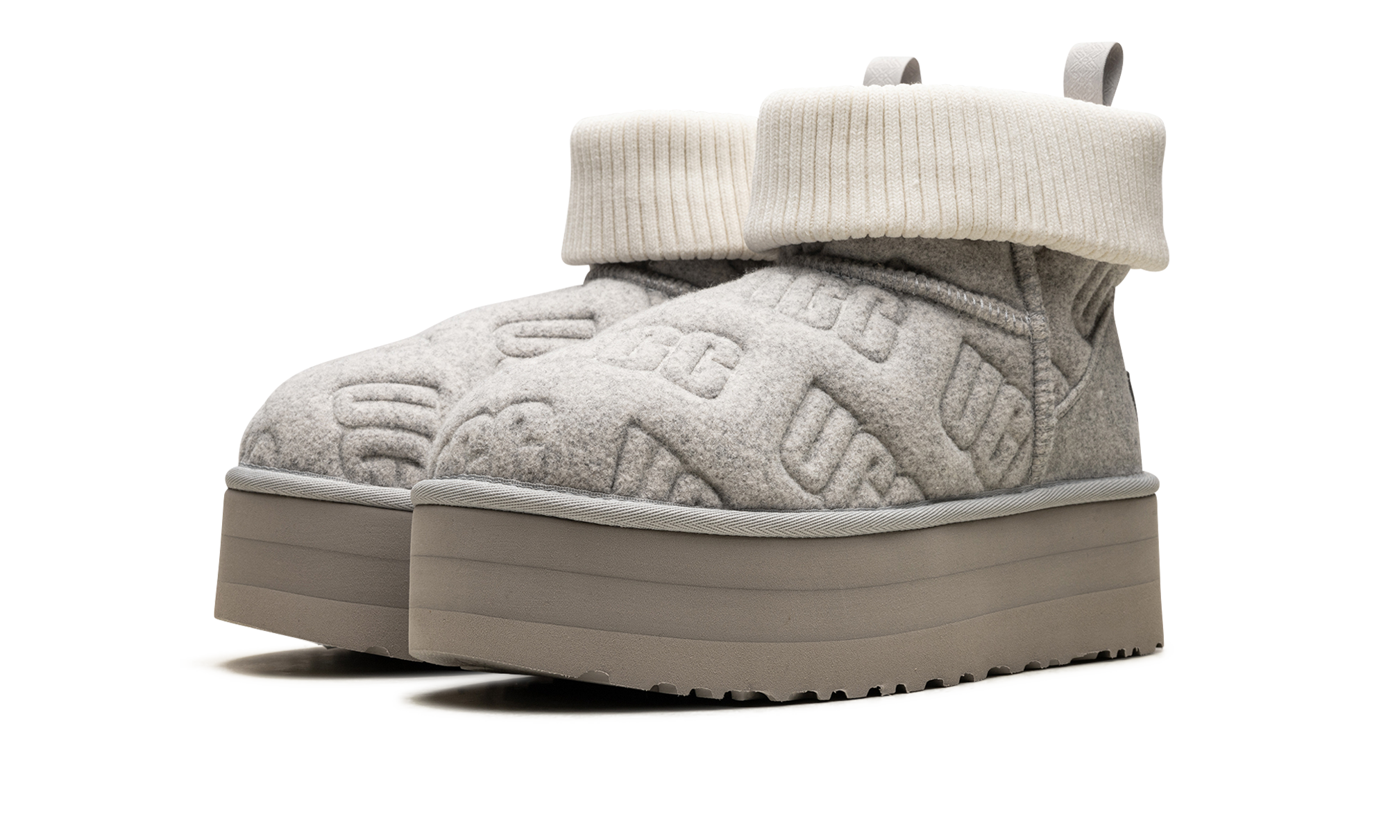 Classic Mini Platform Felted "Grey" 1144047 GREY