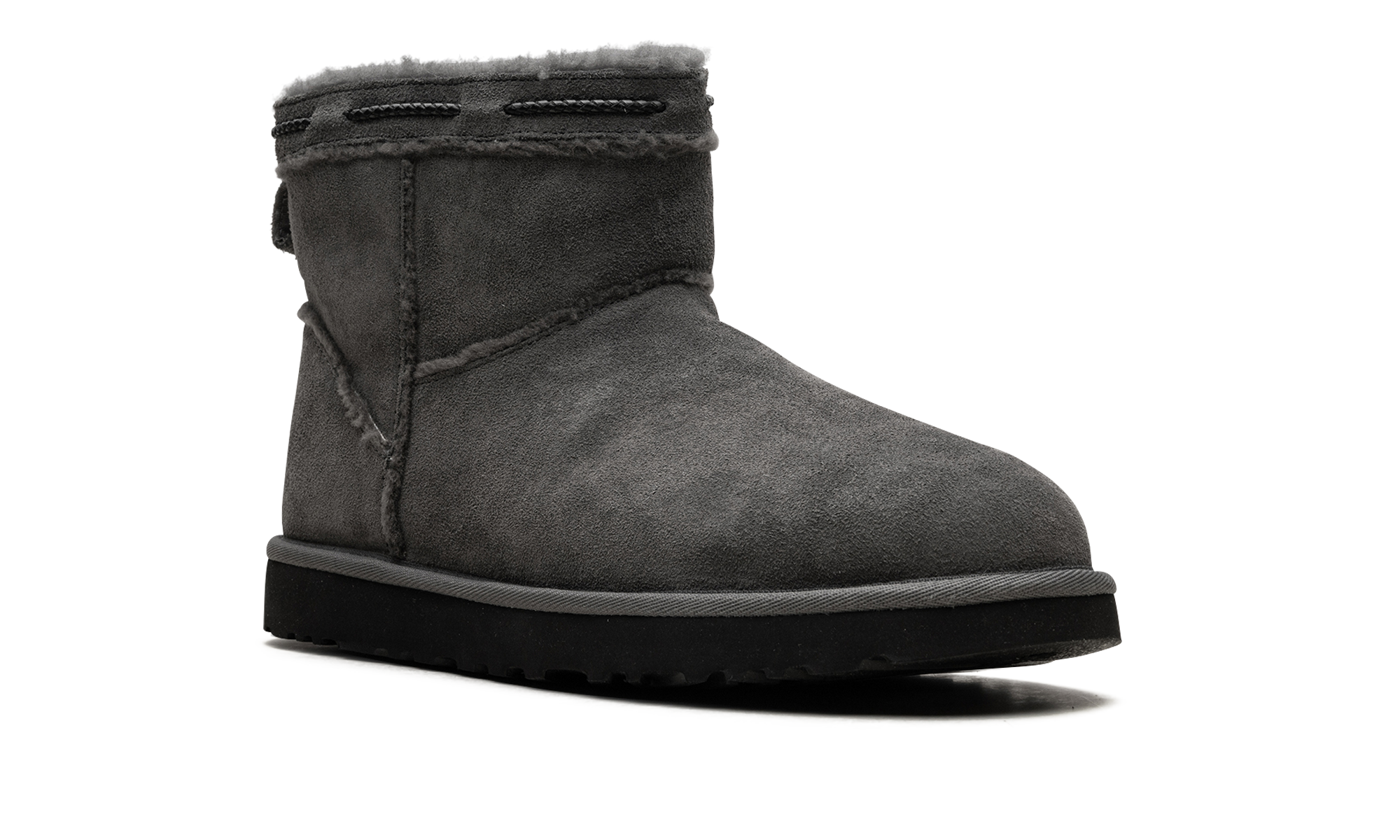 Classic Mini Shearling Braid WMNS "Charcoal" 1166751 CHRC
