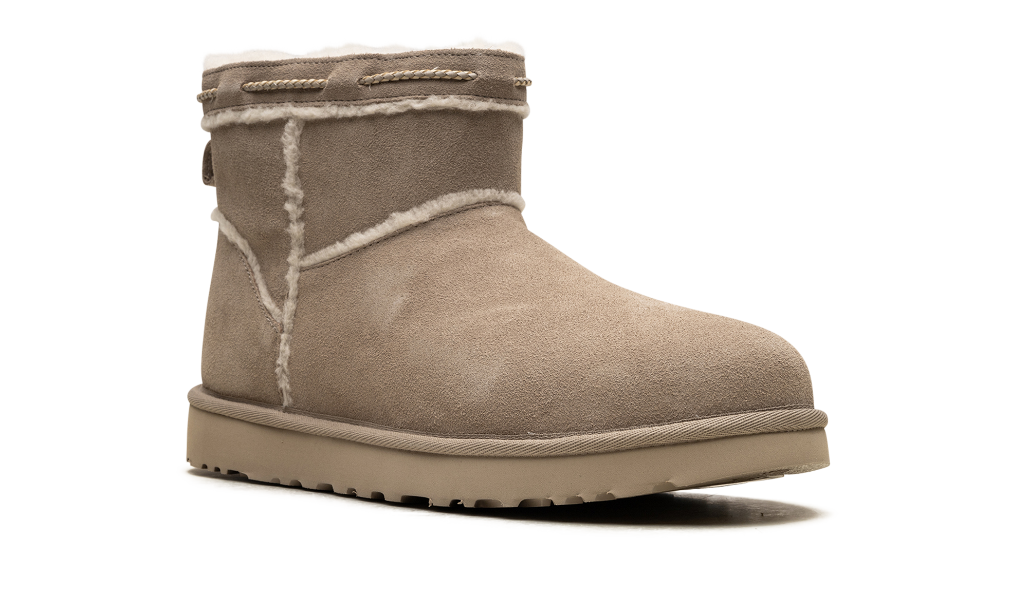 Classic Mini Shearling Braid WMNS "Dune" 1166751 DUNE