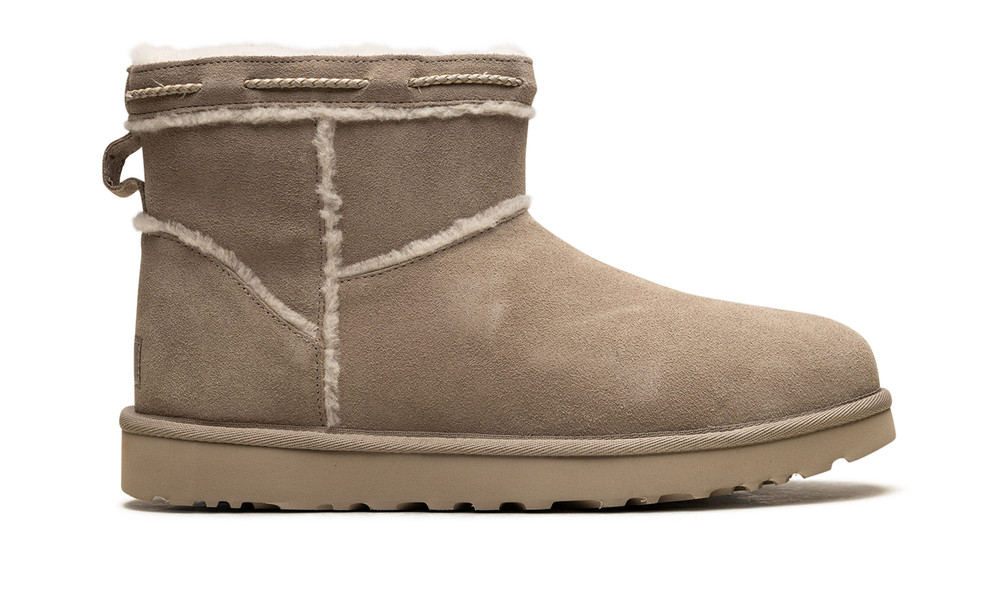 Classic Mini Shearling Braid WMNS "Dune" 1166751 DUNE