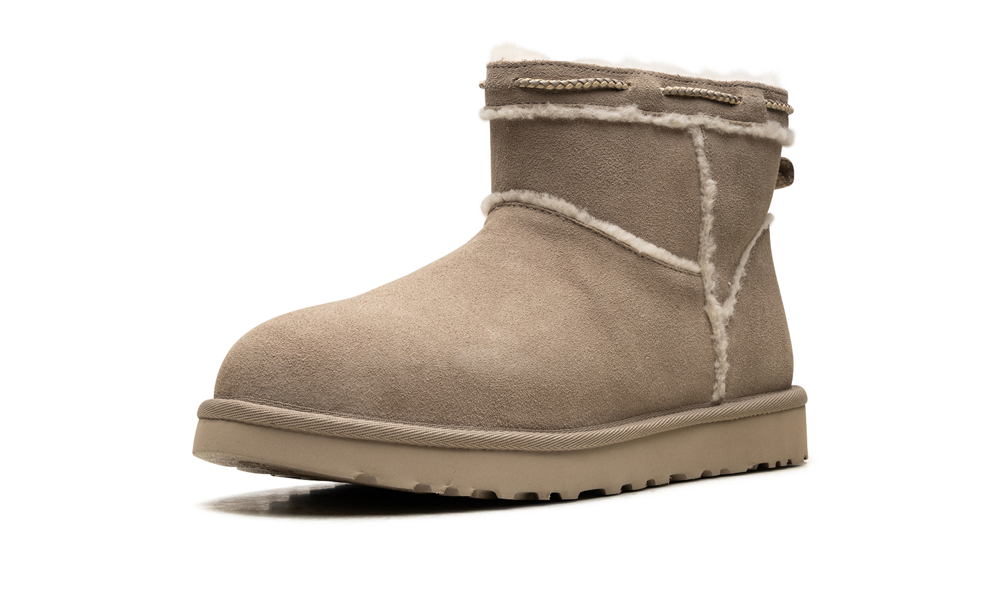 Classic Mini Shearling Braid WMNS "Dune" 1166751 DUNE