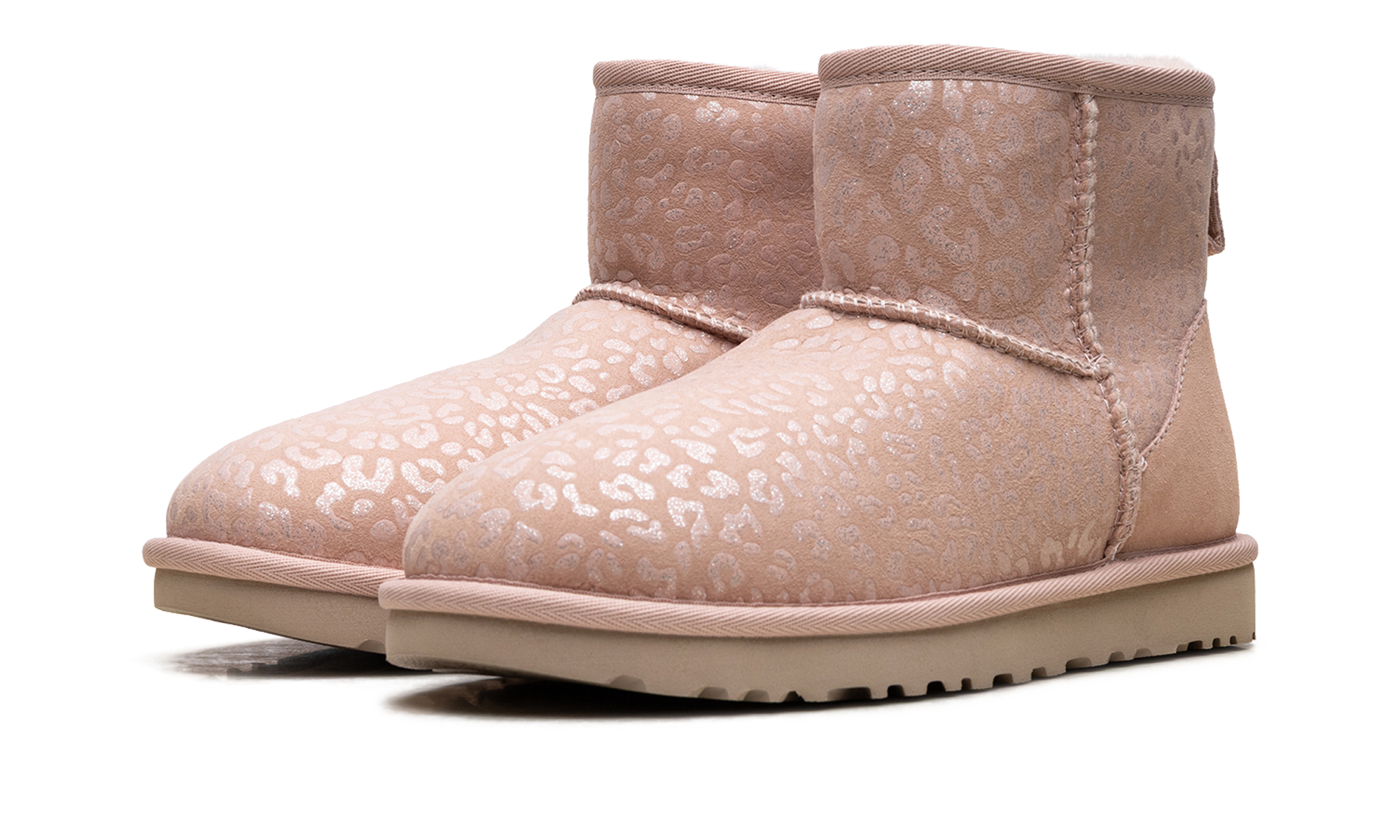 Classic Mini WMNS "Snow Leopard Fleece Lined Pink" 1113494 QRT