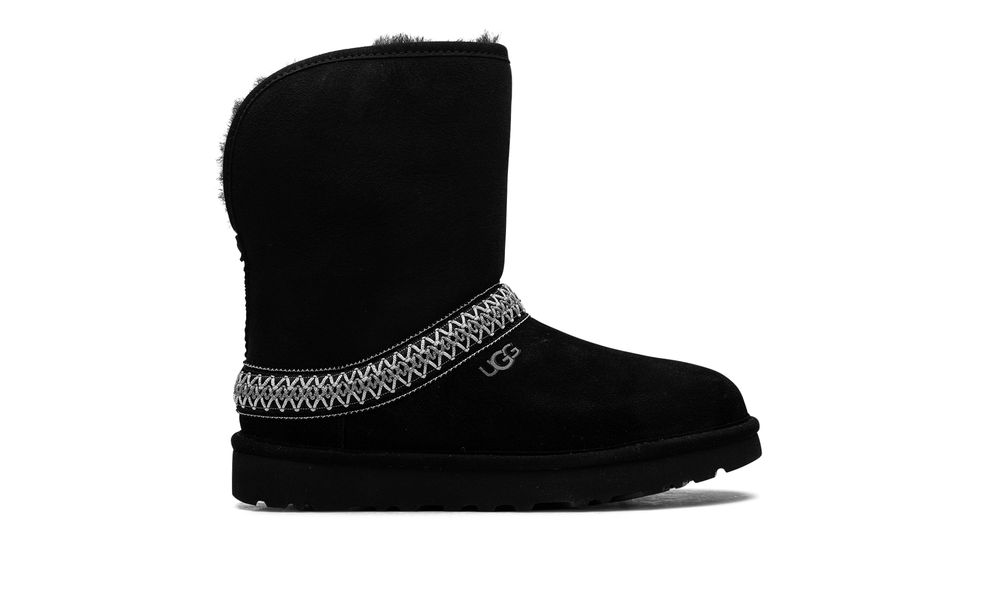 Classic Short Crescent Boot WMNS "Black" 1161770 BLK
