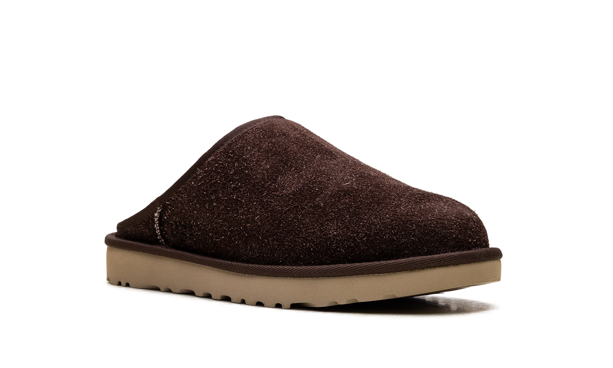 Classic Slip-On Shaggy Suede Slipper "Burnt Cedar" 1153104 BCDR