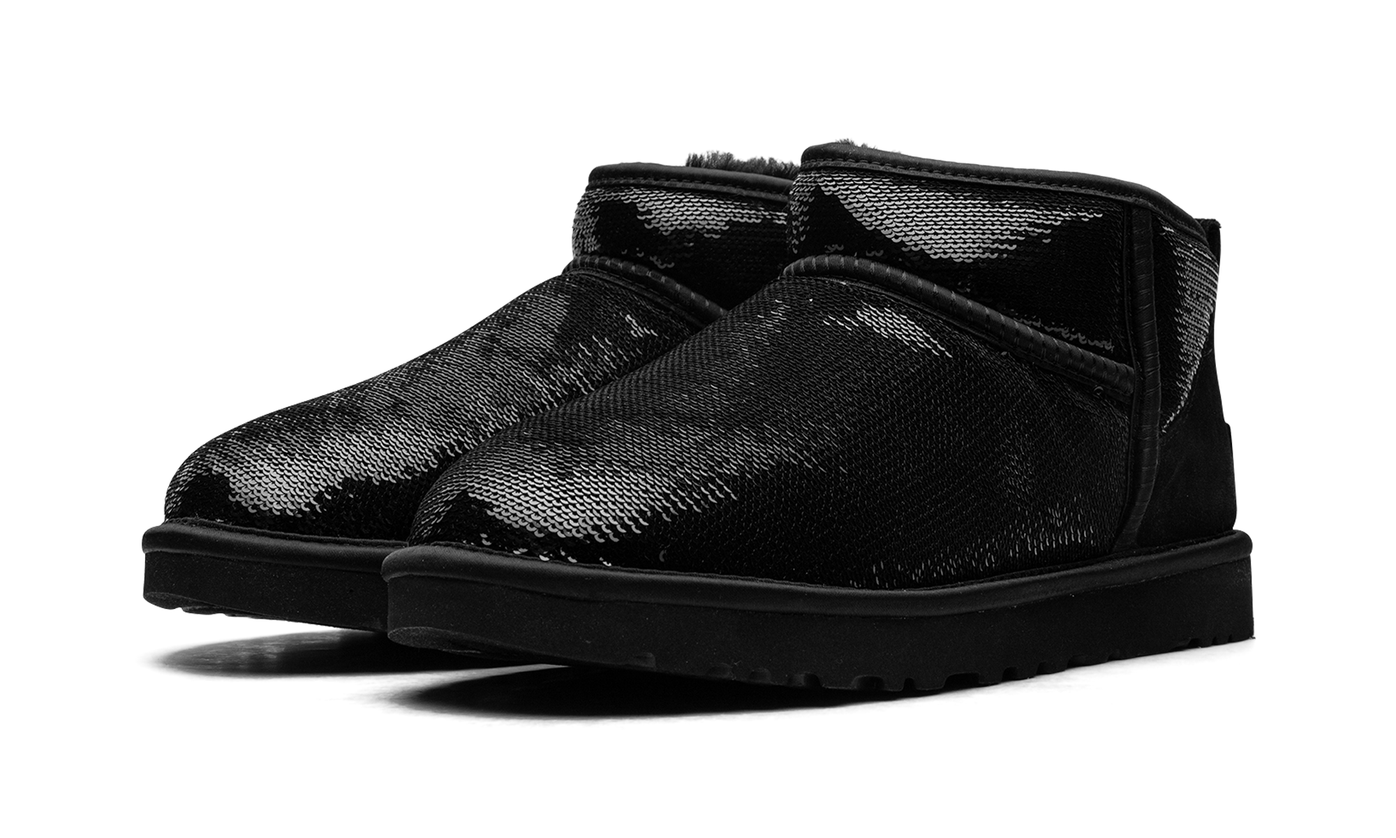 Classic Ultra Mini Boot WMNS "Mirror Ball Black" 1151616 BLK
