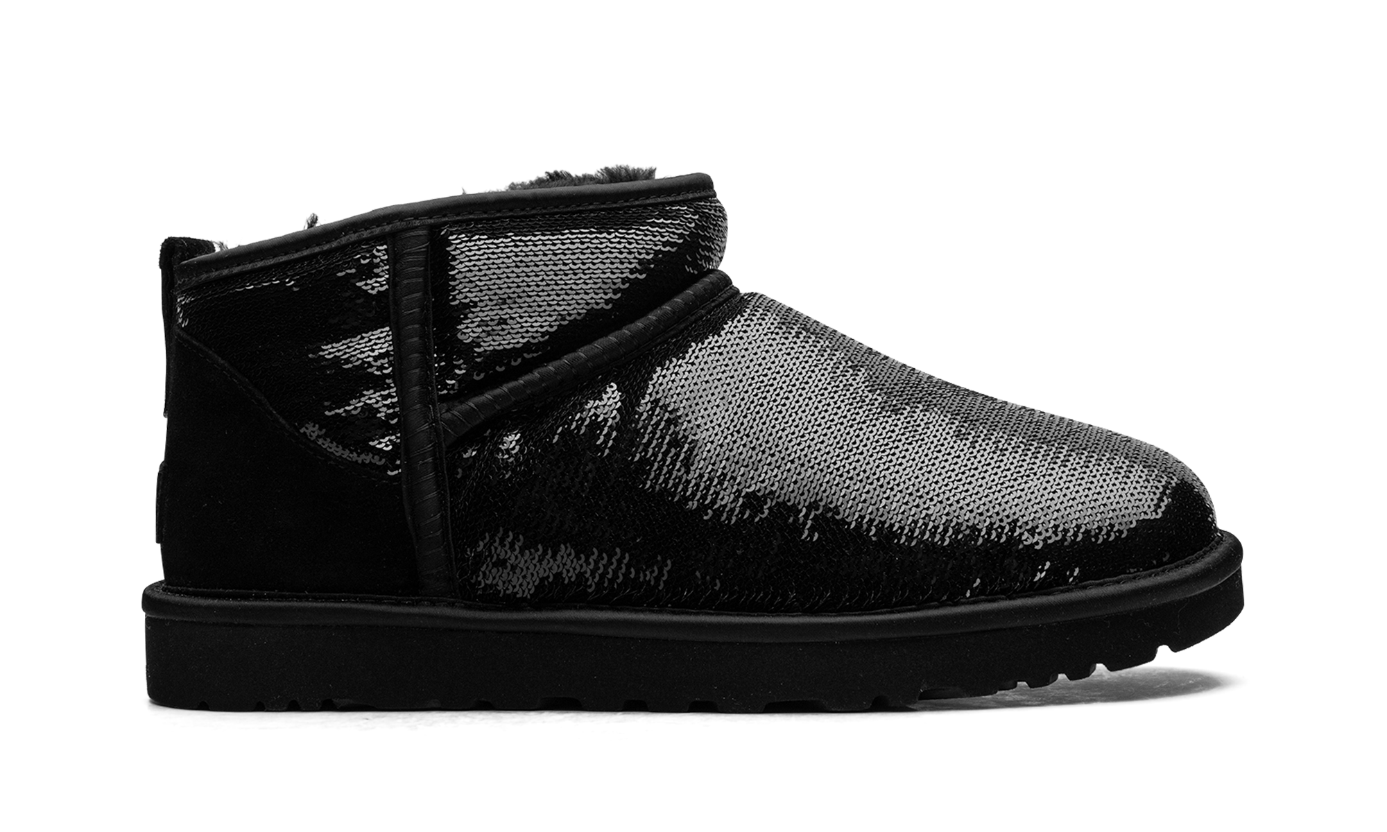Classic Ultra Mini Boot WMNS "Mirror Ball Black" 1151616 BLK