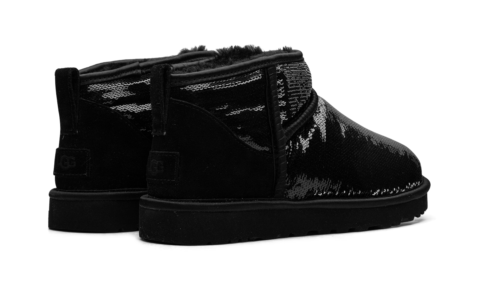 Classic Ultra Mini Boot WMNS "Mirror Ball Black" 1151616 BLK