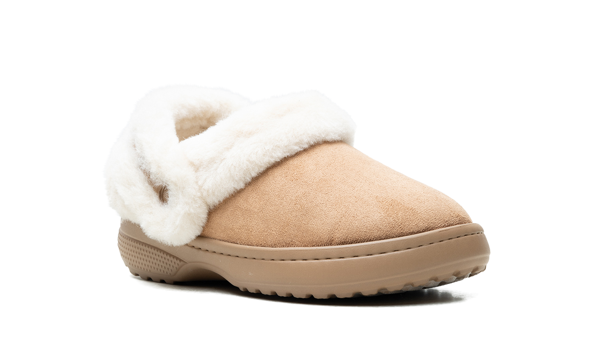 Classic Unfurgettable Vegan Suede Clog "Sepia" 212106 2EY