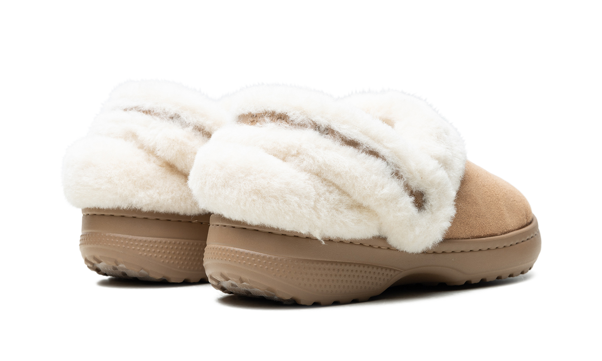 Classic Unfurgettable Vegan Suede Clog "Sepia" 212106 2EY