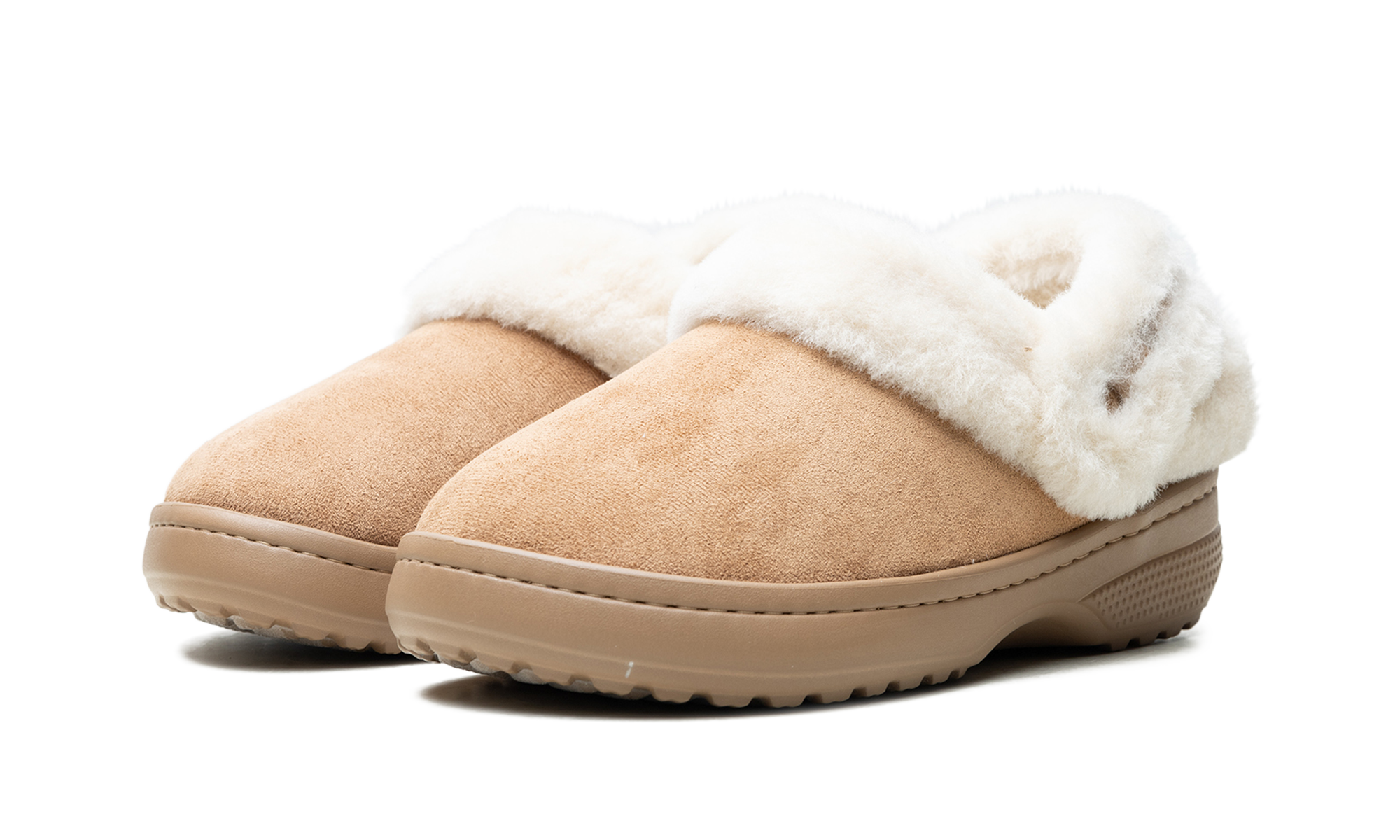 Classic Unfurgettable Vegan Suede Clog "Sepia" 212106 2EY