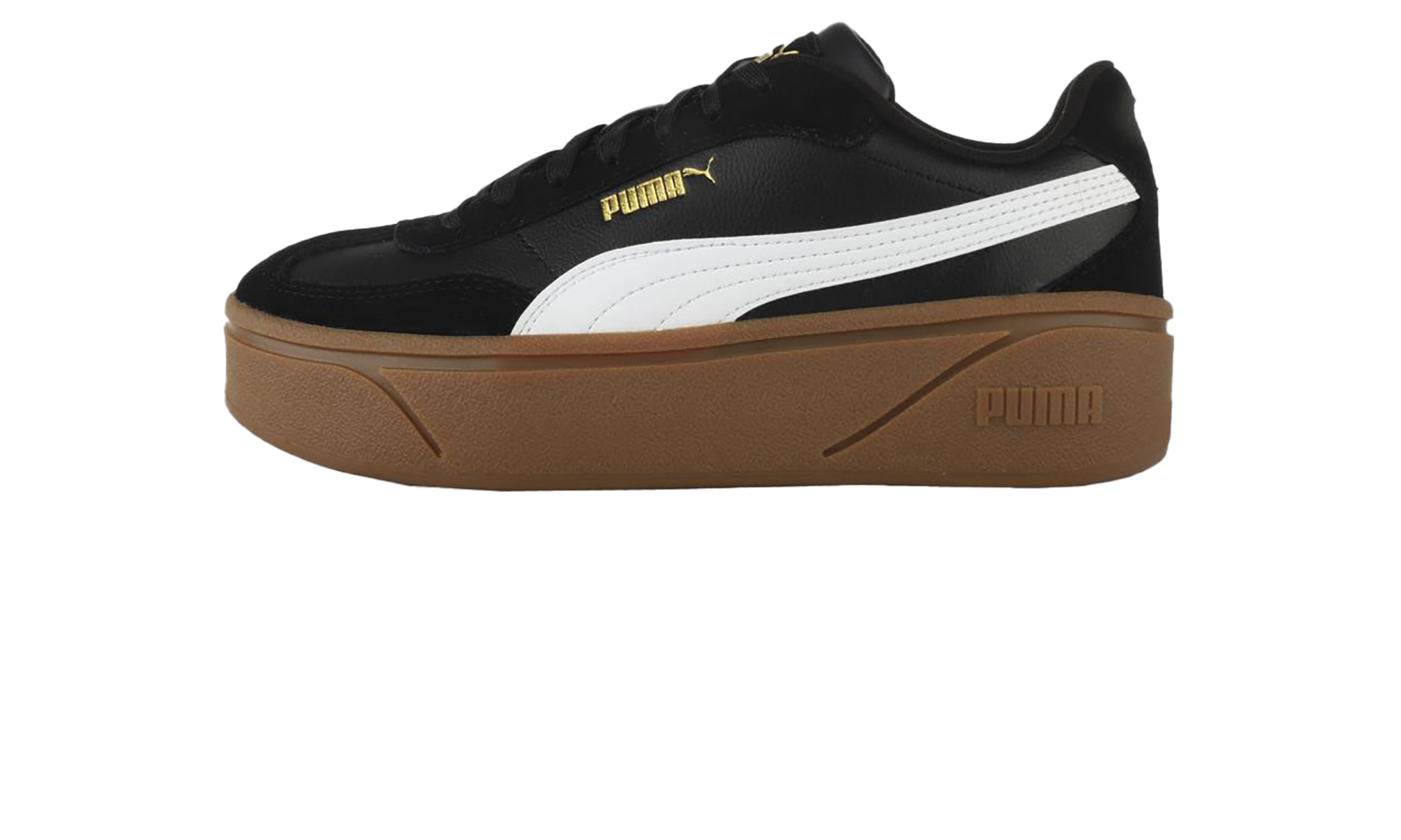 Club Ii Era Platform Women "Puma black / puma white / gum" 402313 16
