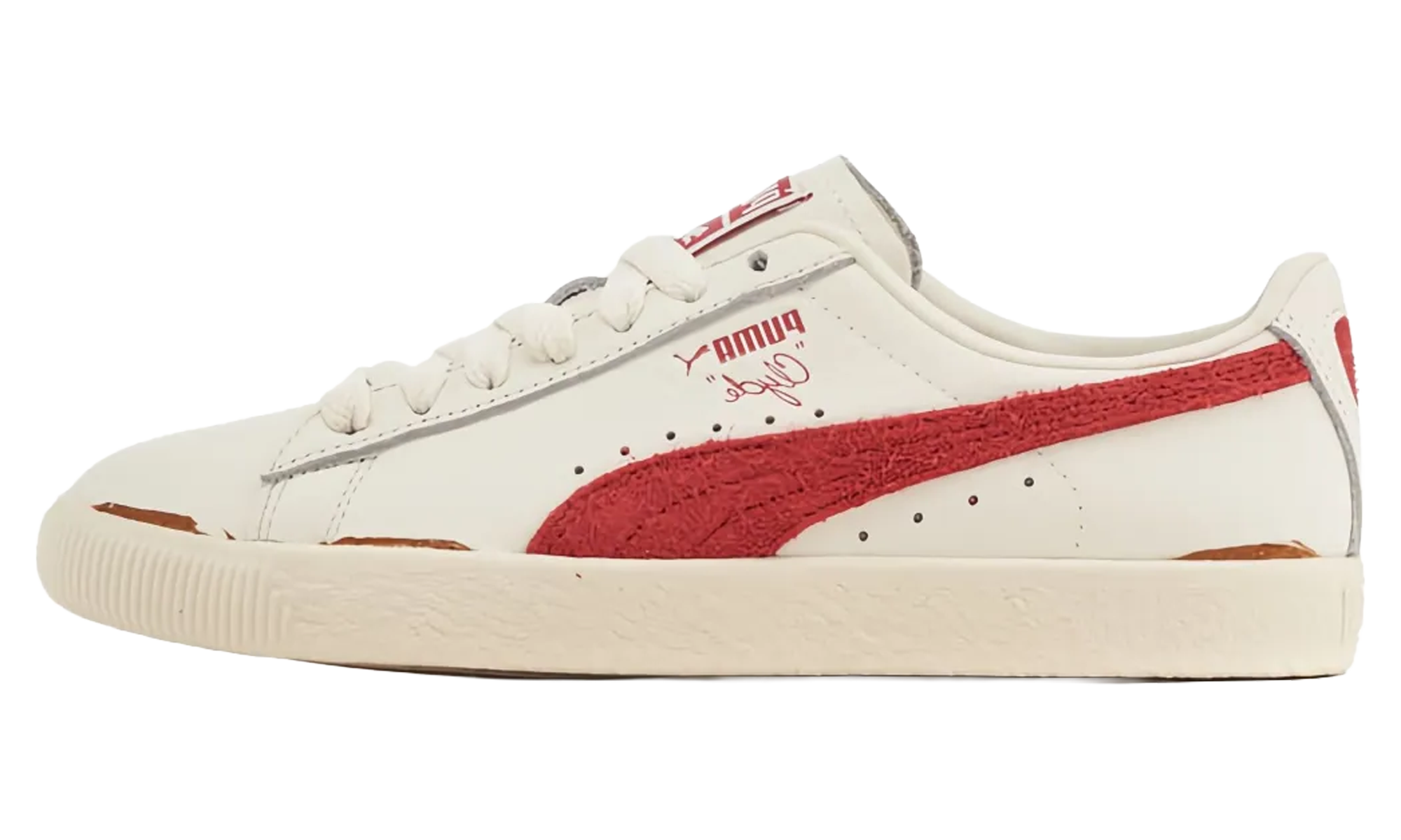 Clyde Neverworn Iii "Warm white/chalk red" 396489 01