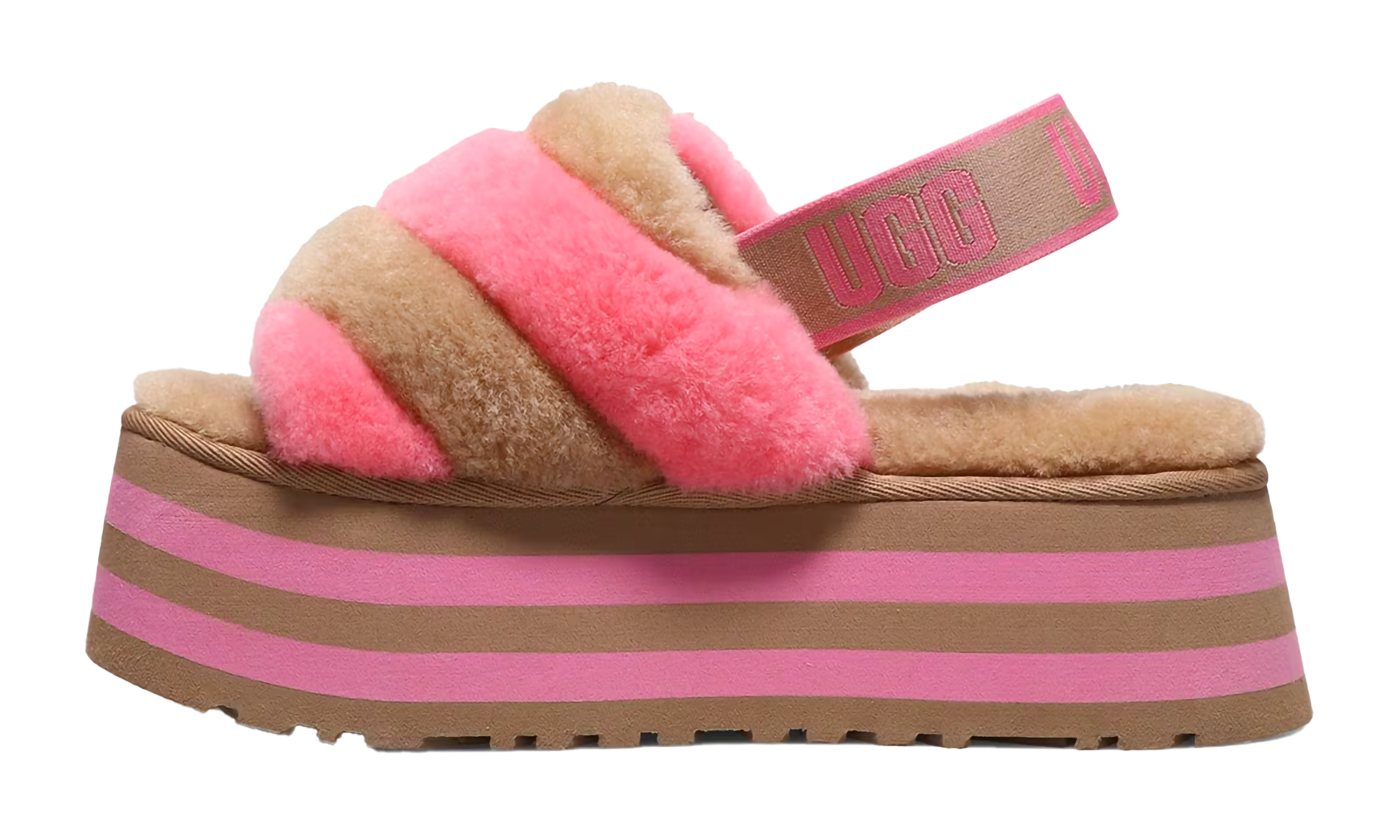 Disco Stripe Slide WMNS "Pink" 1120875 CPRC