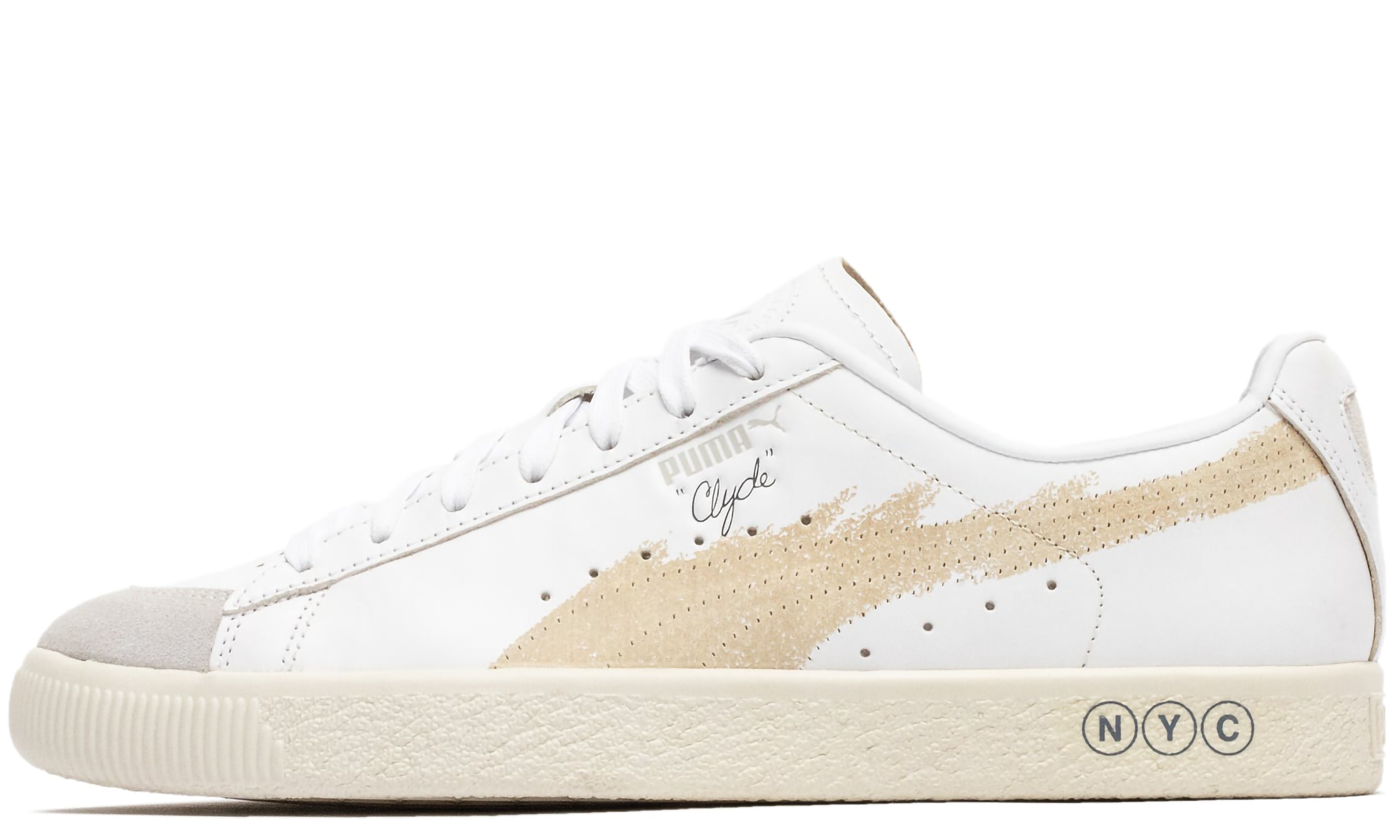 Extra Butter X Clyde Women "White" 392450 01