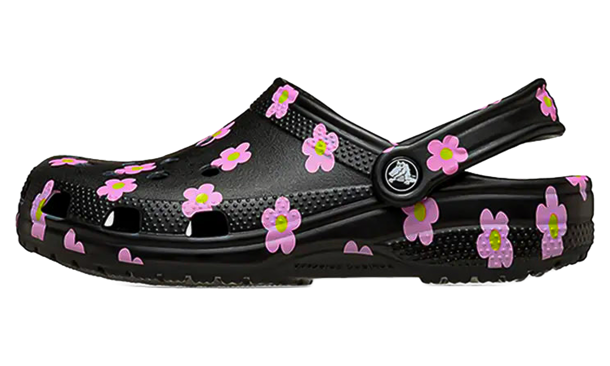 Flower Classic Clog GS "Black / pink" 212670 001