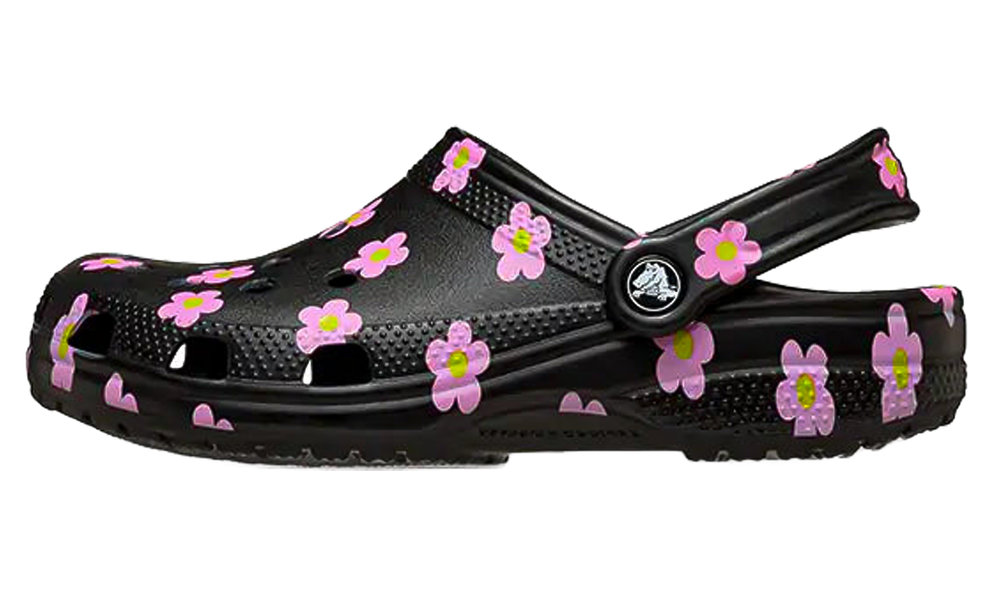 Flower Classic Clog Td "Black / pink" 212671 001