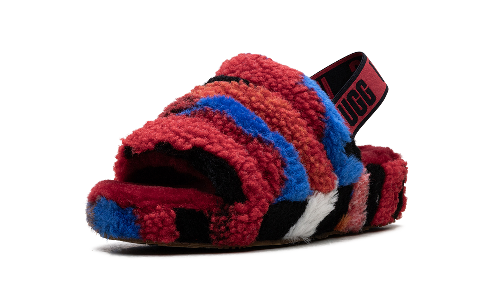Fluff Yeah Slide WMNS "Cali Collage Red" 1118164 RED