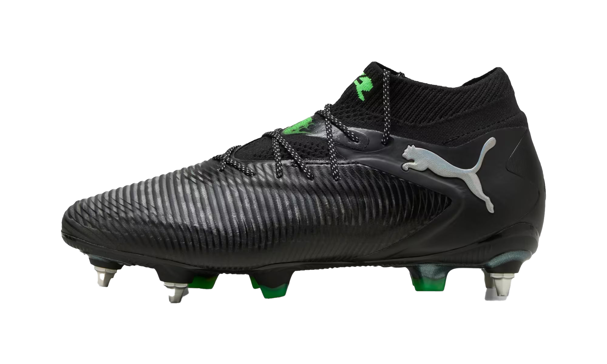 Future 8 Ultimate Mxsg "Puma black / cool light gray / fluo green" 108188 02