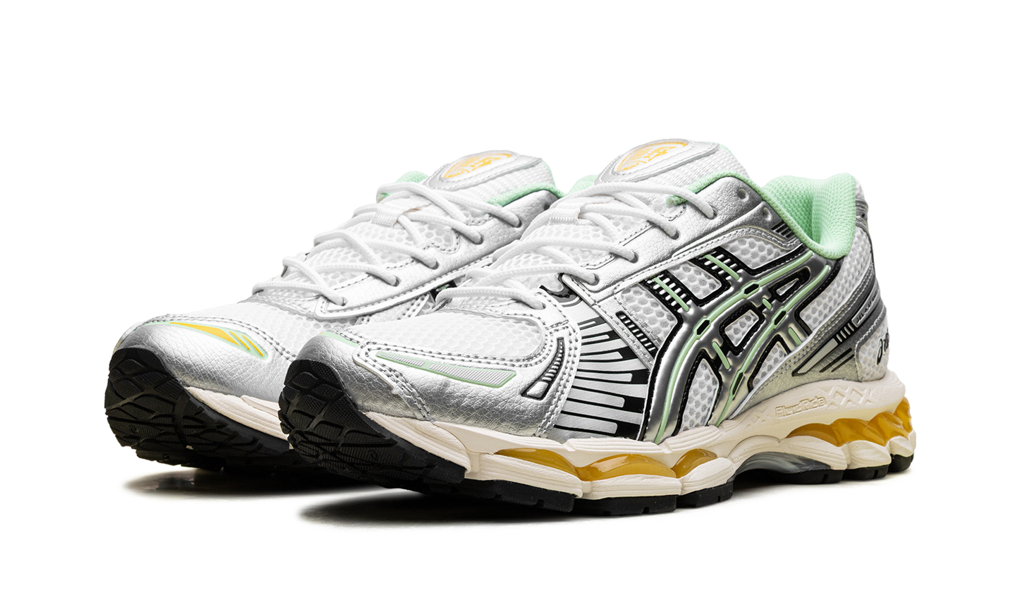 Gel-Kayano 12.1 "Silver Green Orange" 1203A827 100