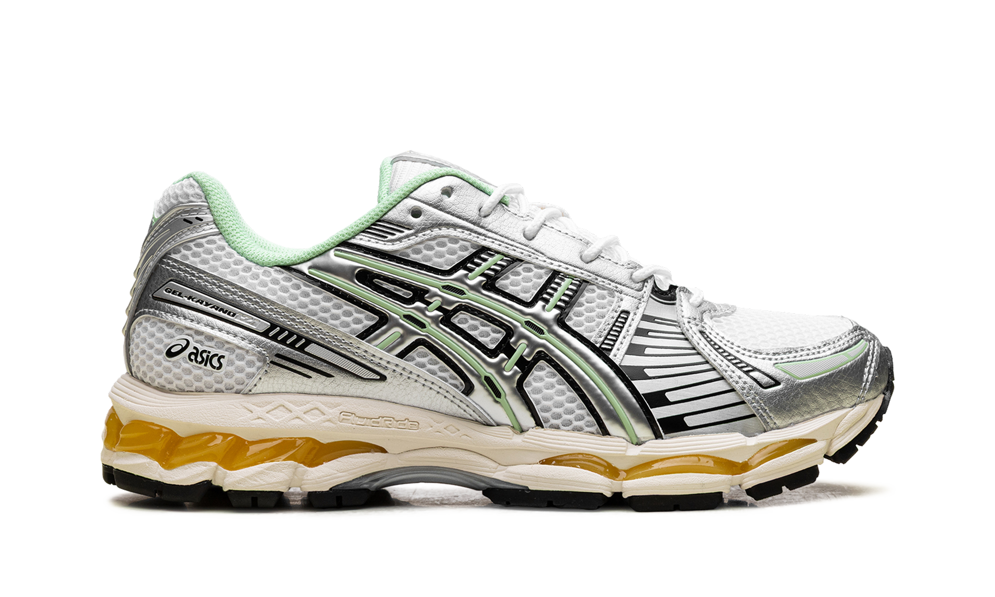 Gel-Kayano 12.1 "Silver Green Orange" 1203A827 100