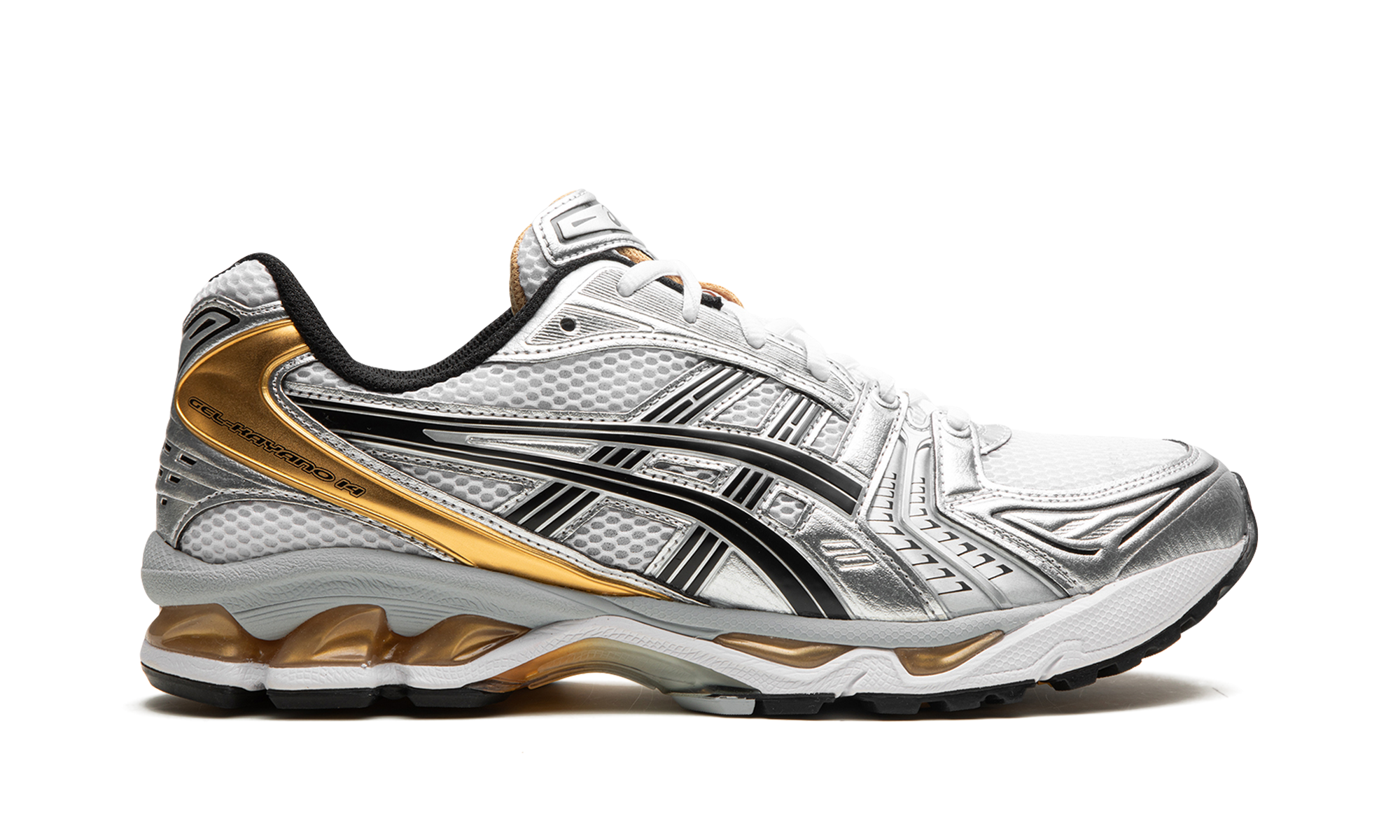 Gel-Kayano 14 "White / Pure Gold" 1201A019 102
