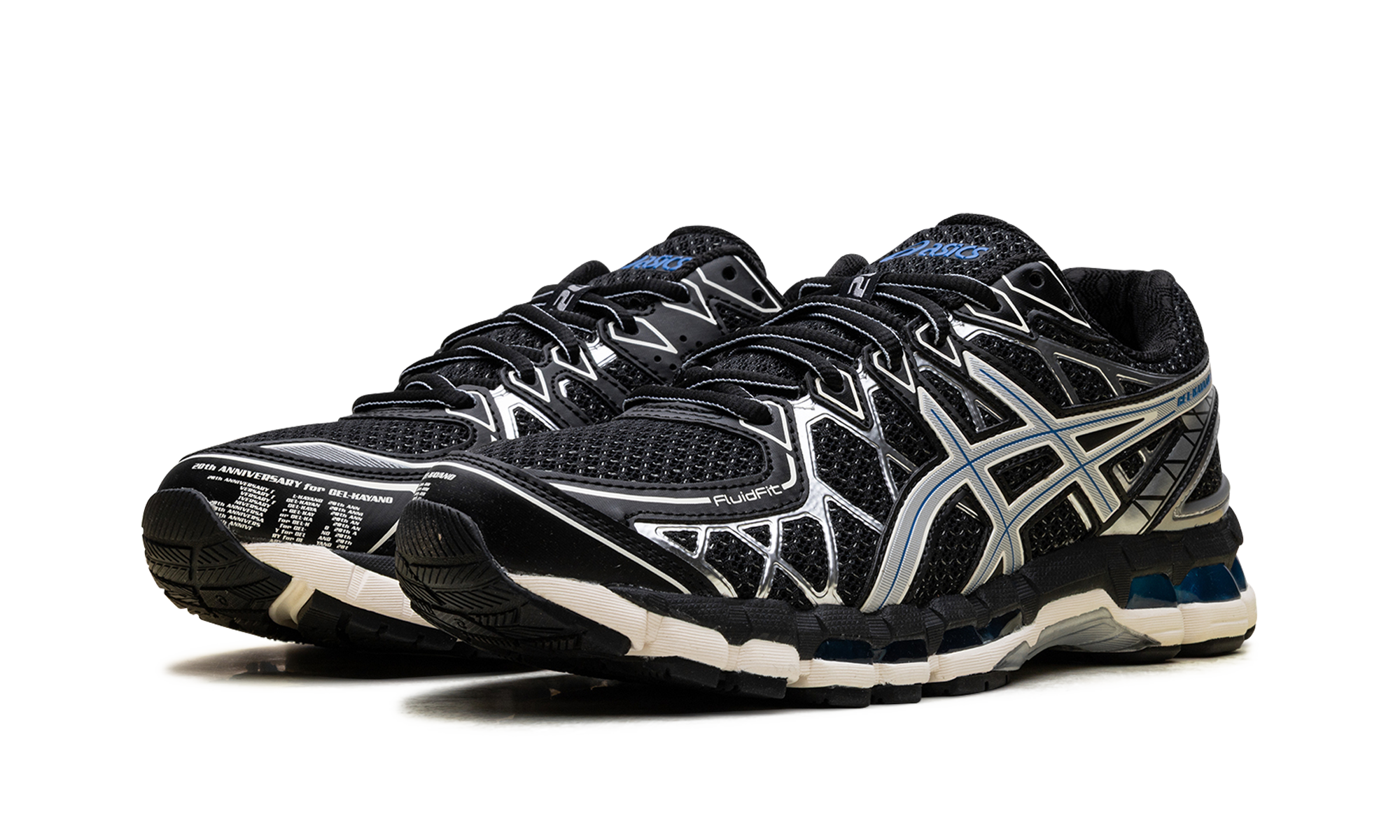 Gel-Kayano 20 "Black Pure Silver" 1203A388 001
