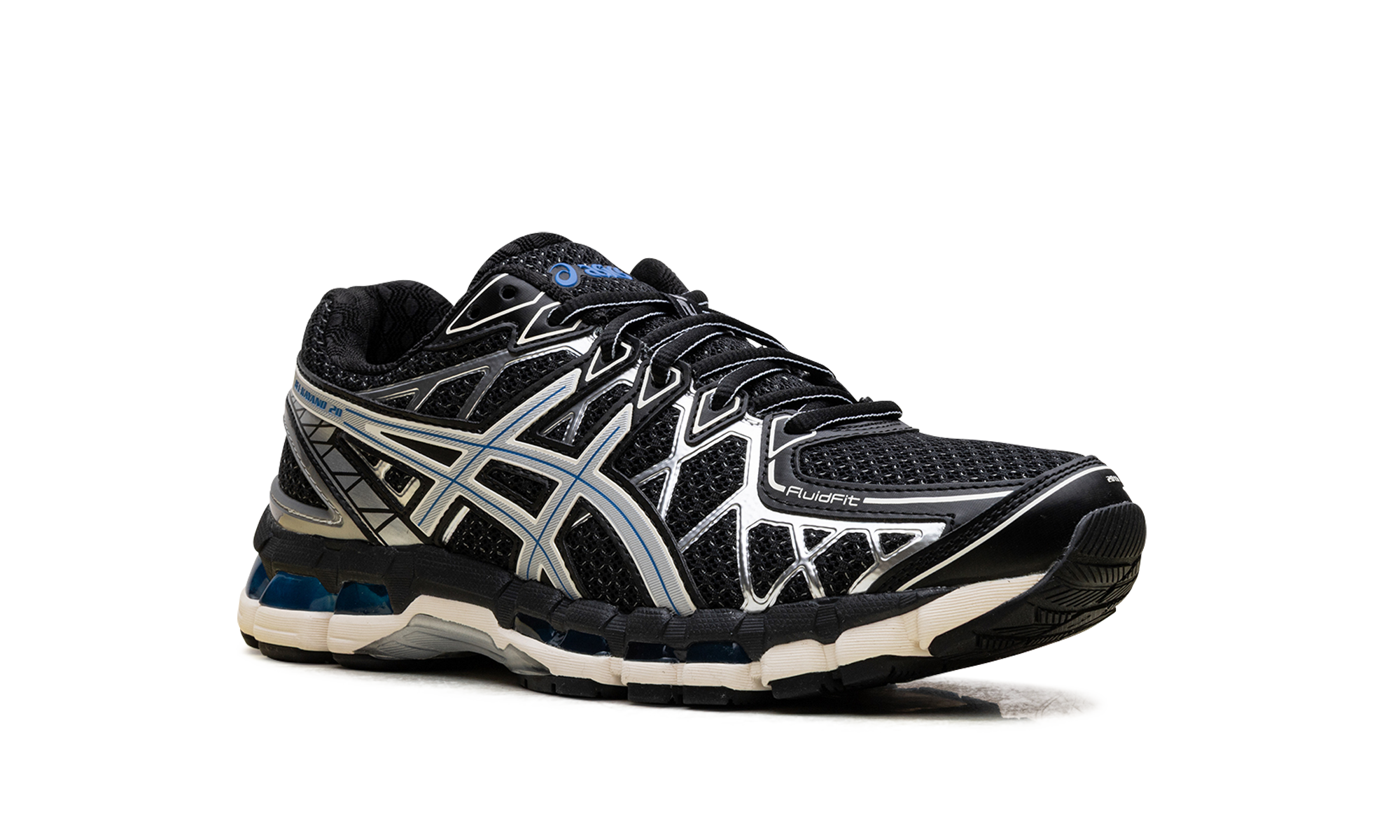 Gel-Kayano 20 "Black Pure Silver" 1203A388 001