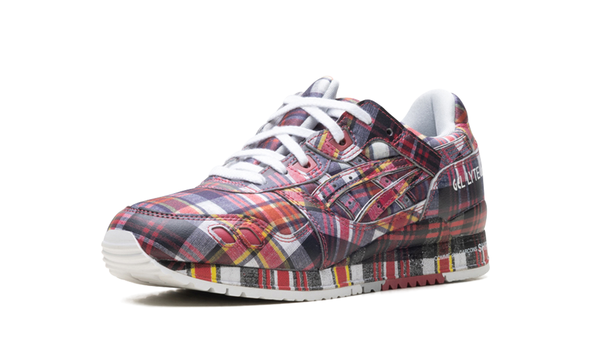 Gel-Lyte 3 07 Remastered "Comme des Garçons SHIRT Red Plaid" 1203A824 600