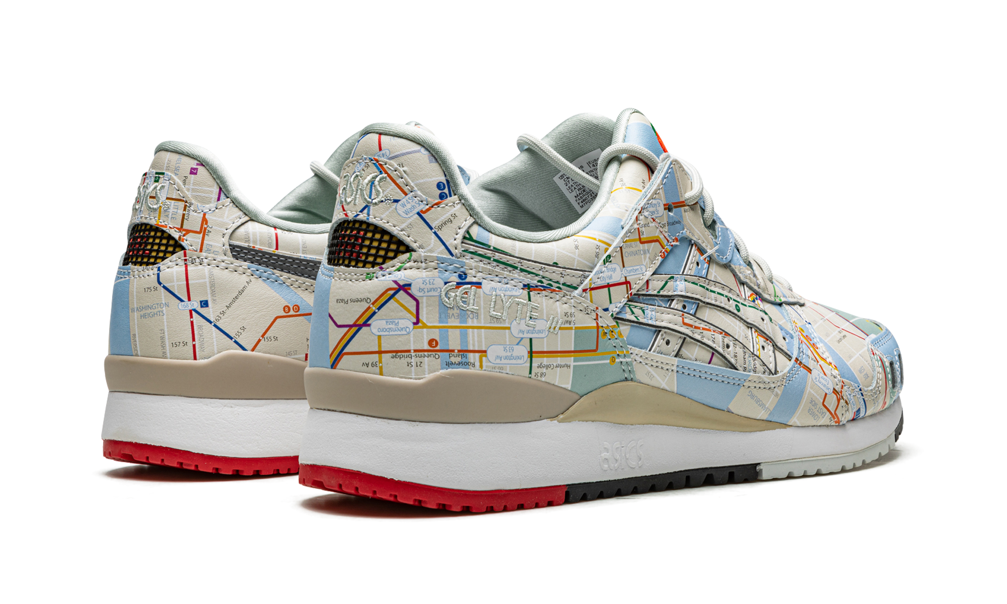 GEL LYTE III OG "ATMOS NYC SUBWAY" 1201A528 200
