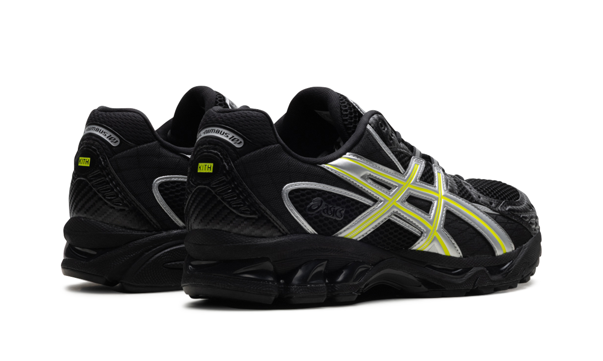 Gel Nimbus 10.1 "Kith - Black Pure Silver" 1203A844 001