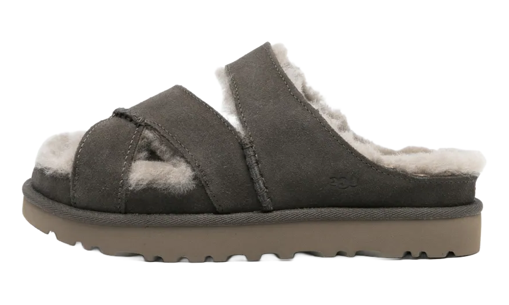 Greenport Cross Strap Slide Women "Dense smoke" 1178470 DNSS