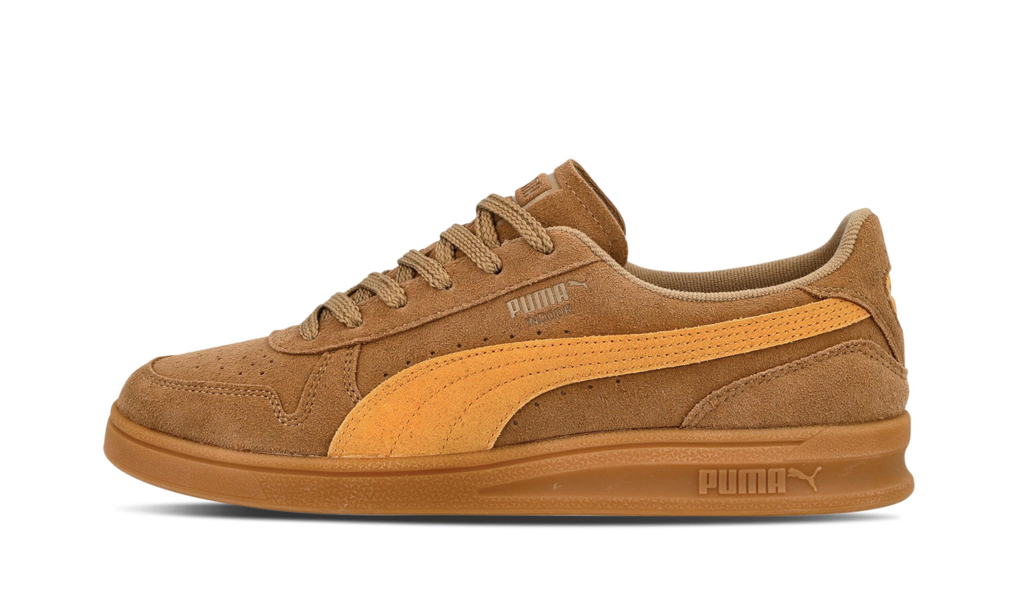 Indoor R Suede "Chocolate chip sport yellow" 398531 02