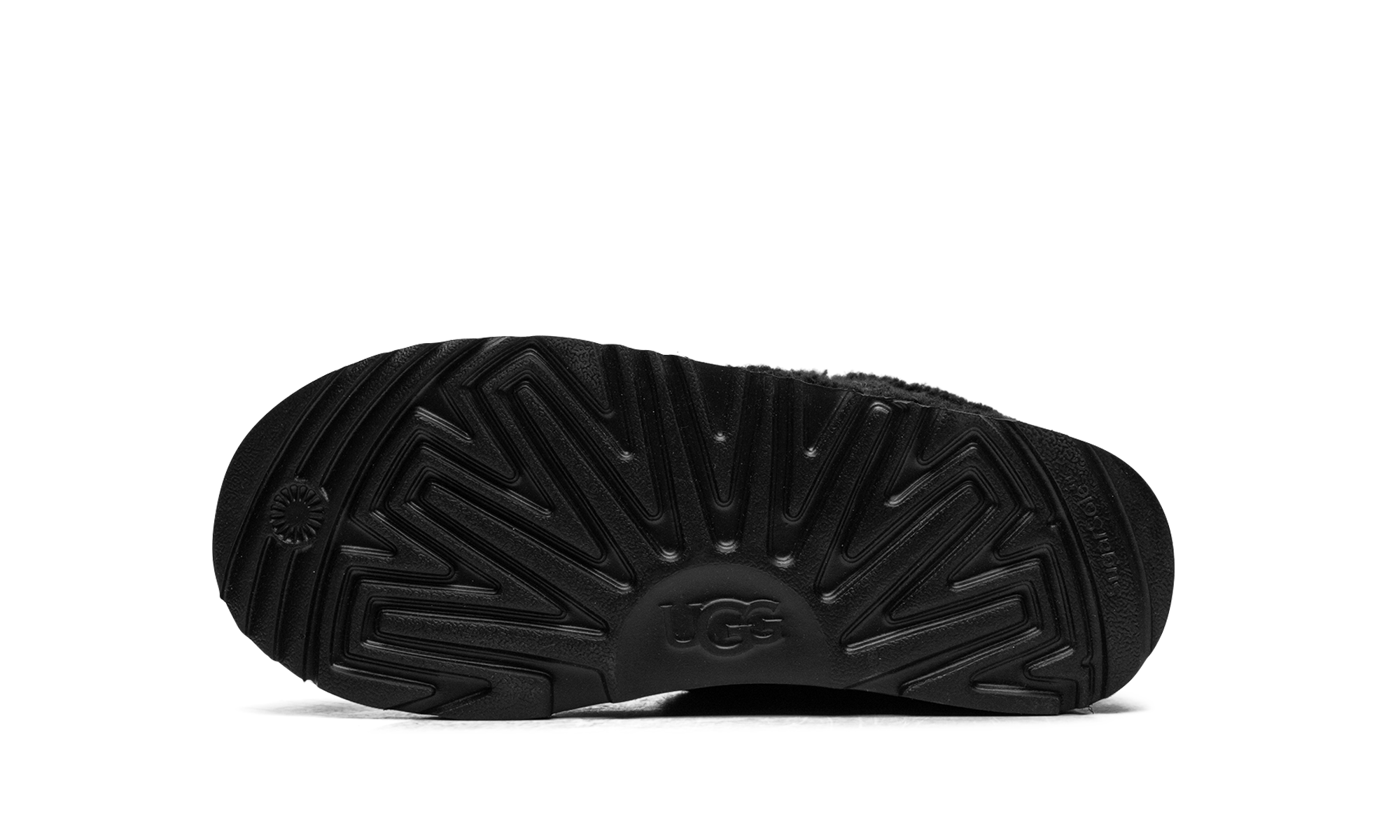 K Ultra Mini Ugg Fluff "Black" 1143701K BLK
