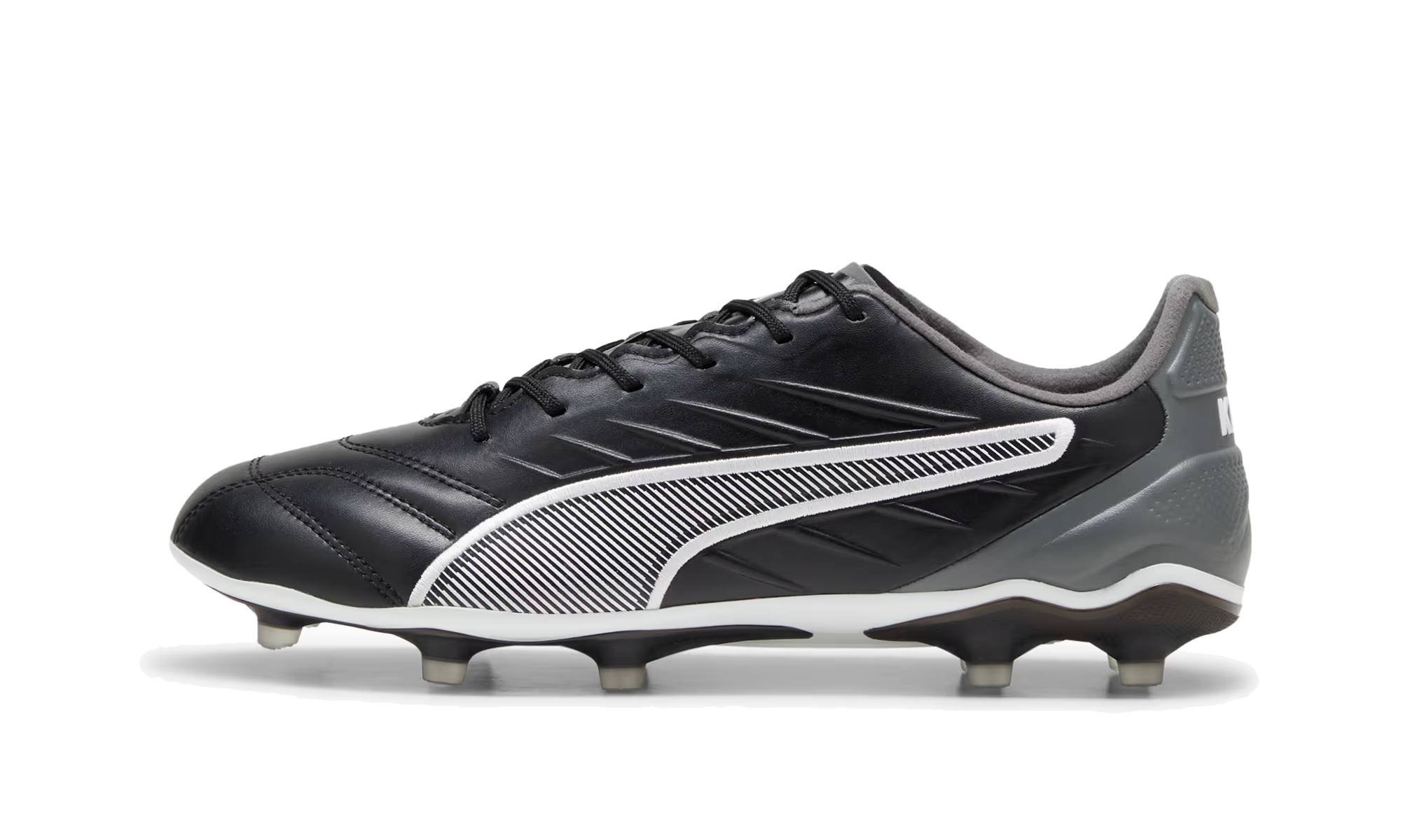 King Pro Fg/ag Football Boots "Puma black / puma white / cool dark gray" 107862 01