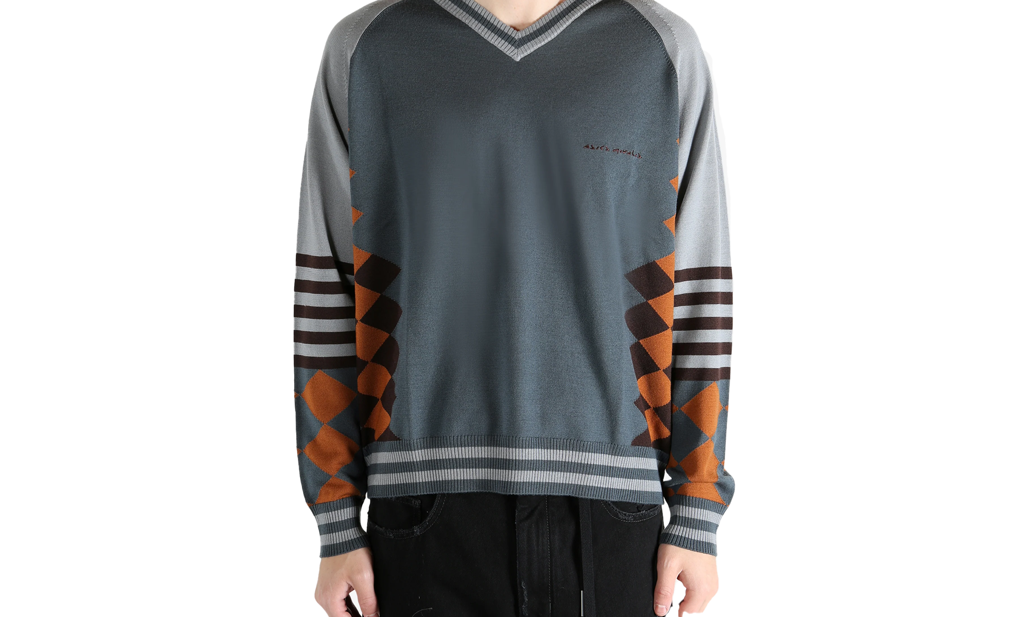 Laricoid Knit Jumper "Kiko Kostadinov - Mist / Rust" 2203A323 021