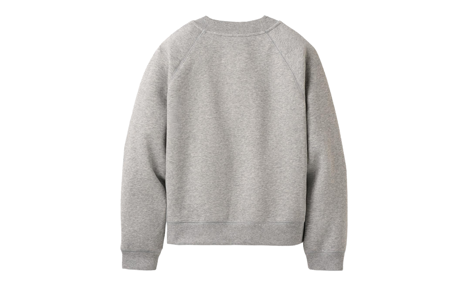 Logo Crewneck Sweatshirt WMNS "Grey Heather" 1171477 GRHE
