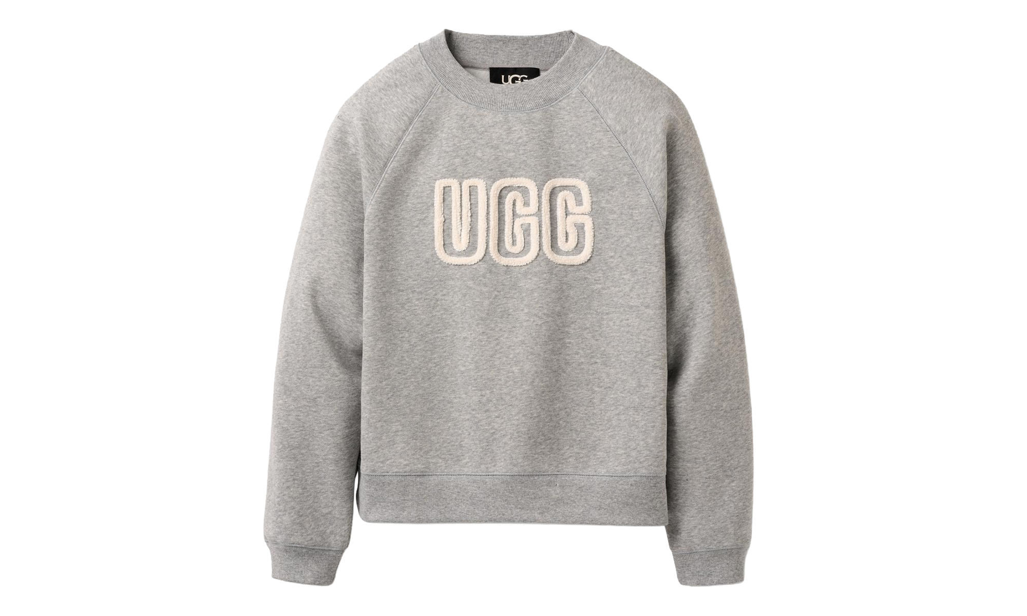 Logo Crewneck Sweatshirt WMNS "Grey Heather" 1171477 GRHE