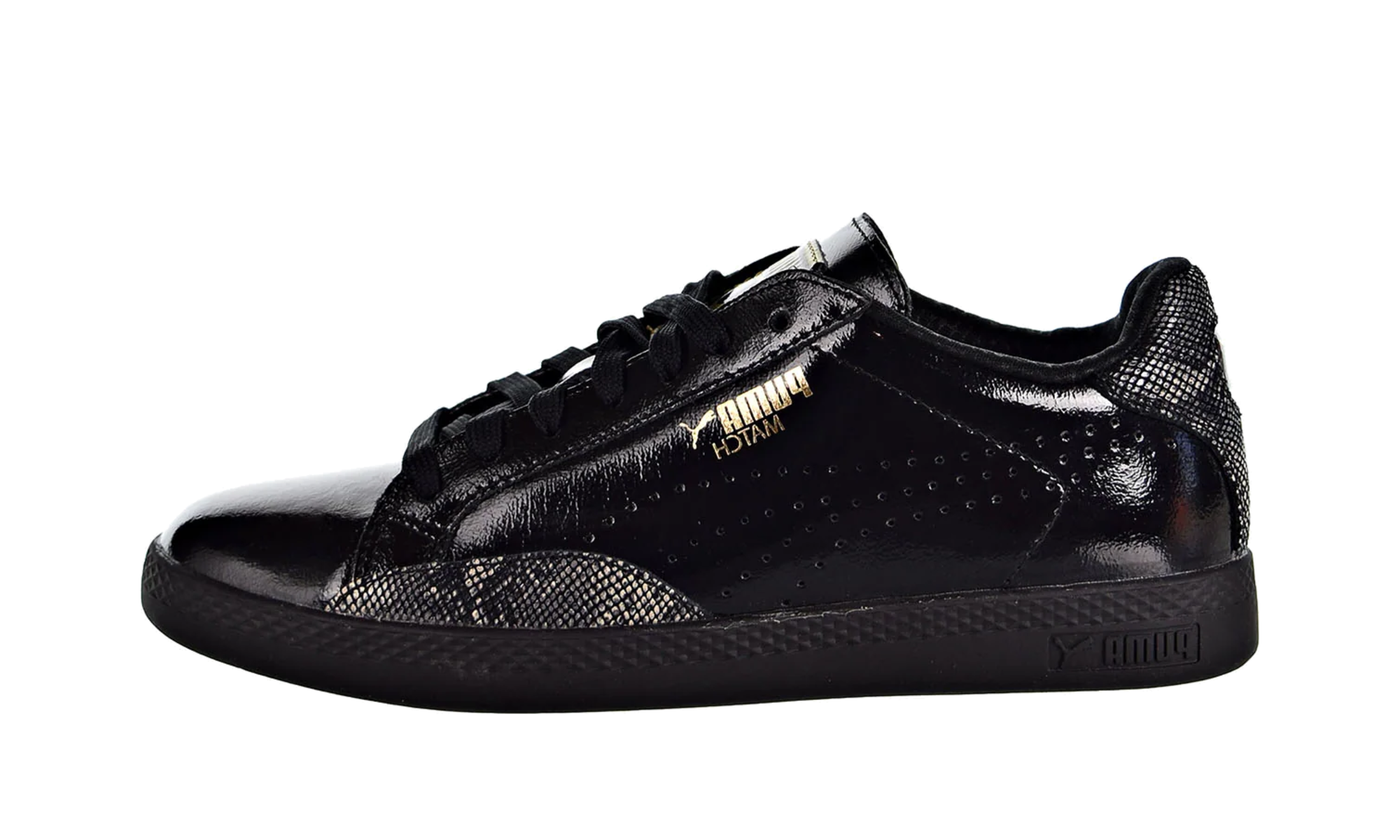 Match Lo Pnt Snake Women "Puma black/gold" 363047 02