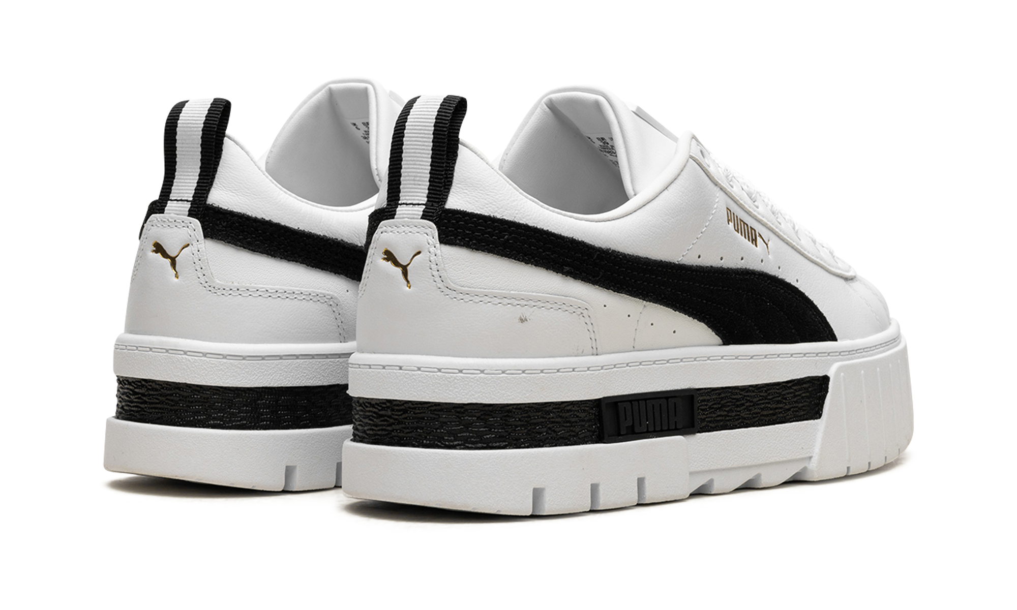Mayze Lth N's Women "White/black" 381983 01